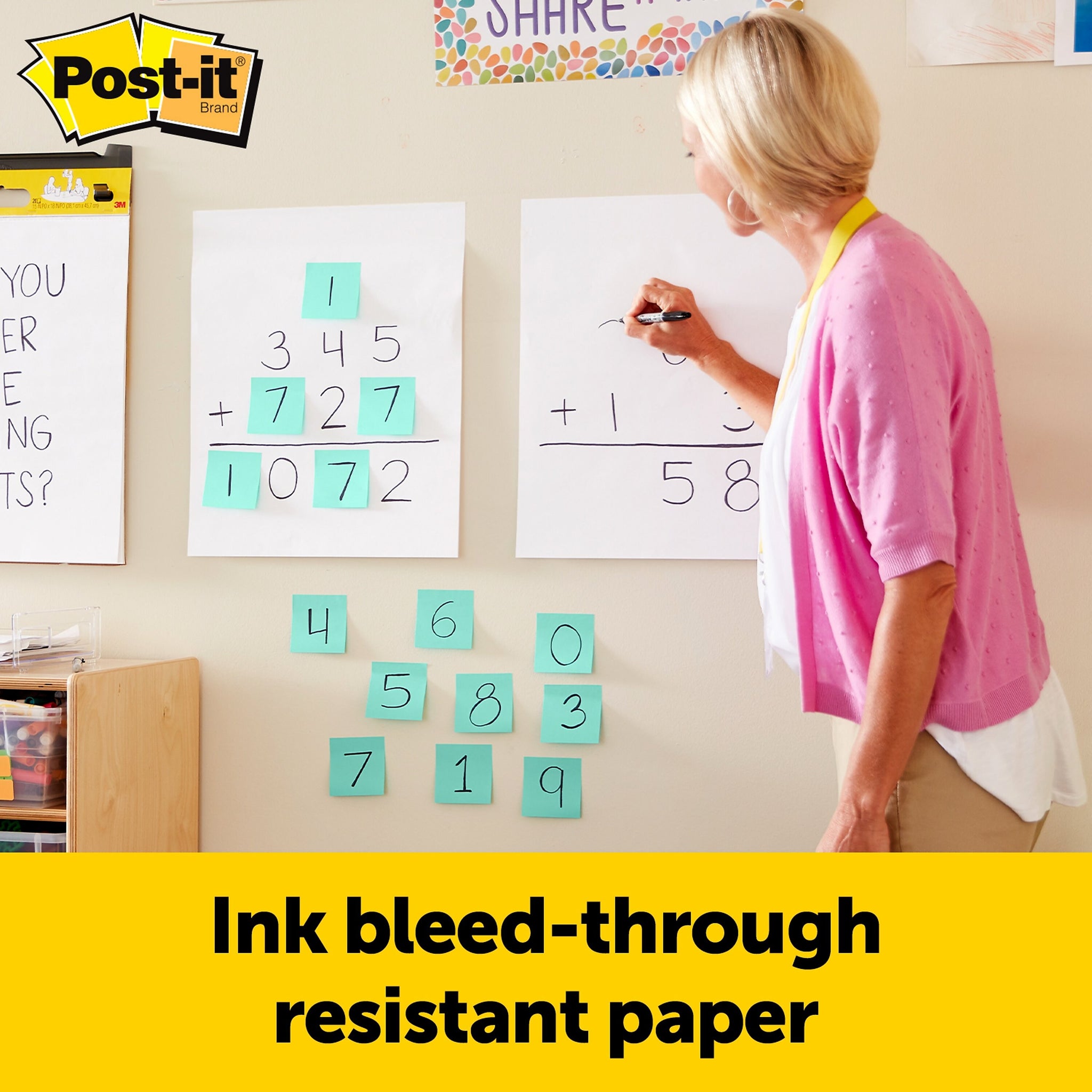 Post-it® Mini Super Sticky Wall Easel Pad, 15