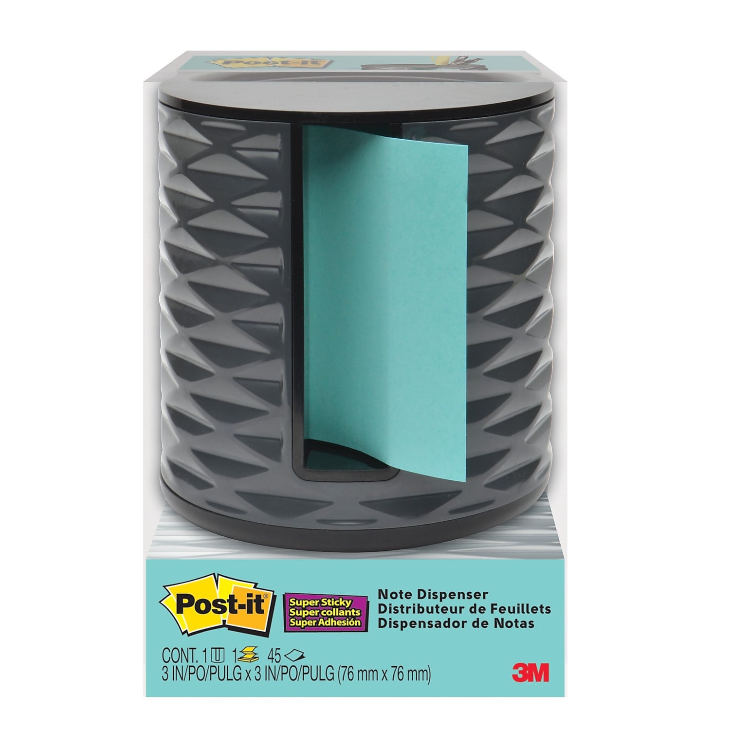 Post-it Note Pop-Up Dispenser for 3