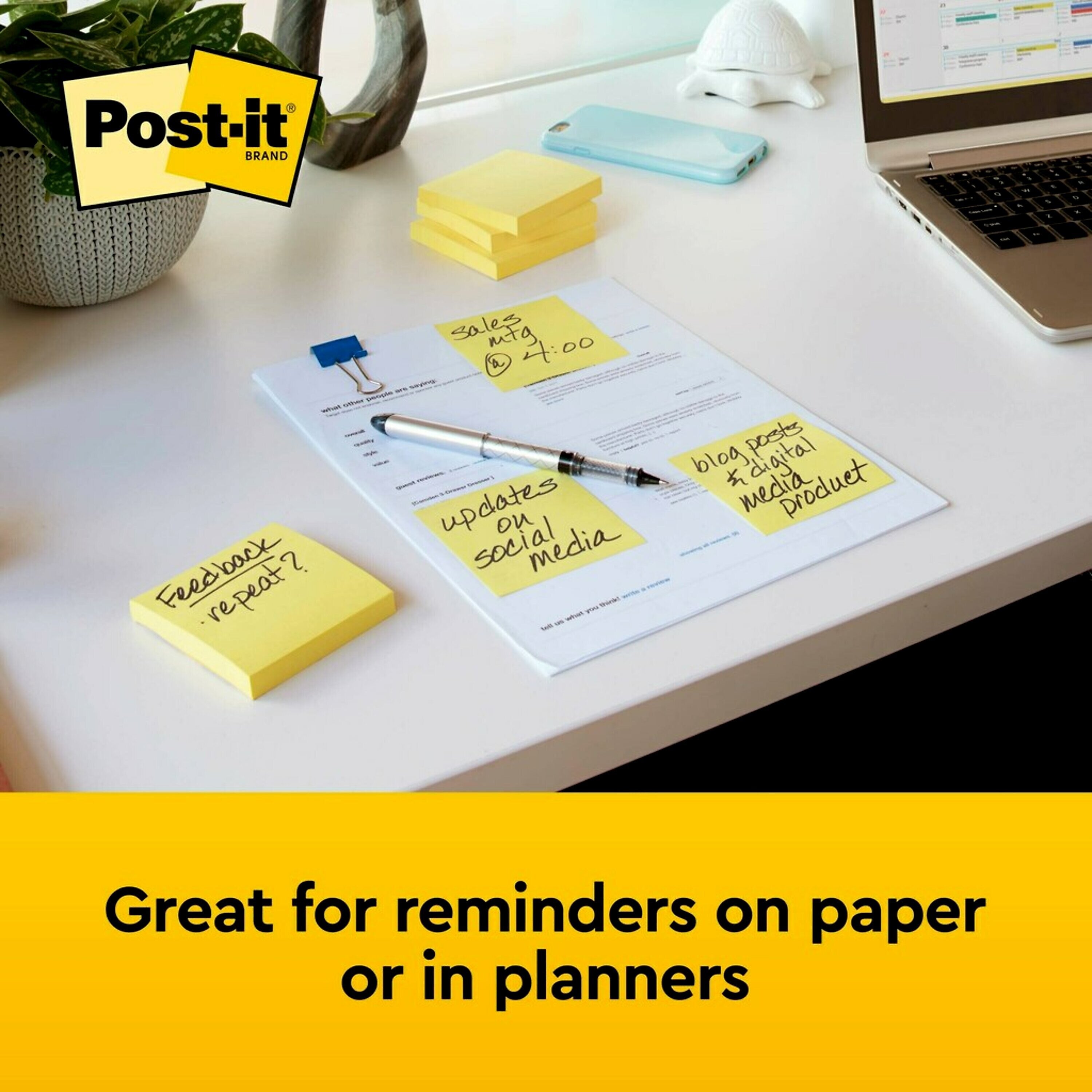 Post-it Notes, 3