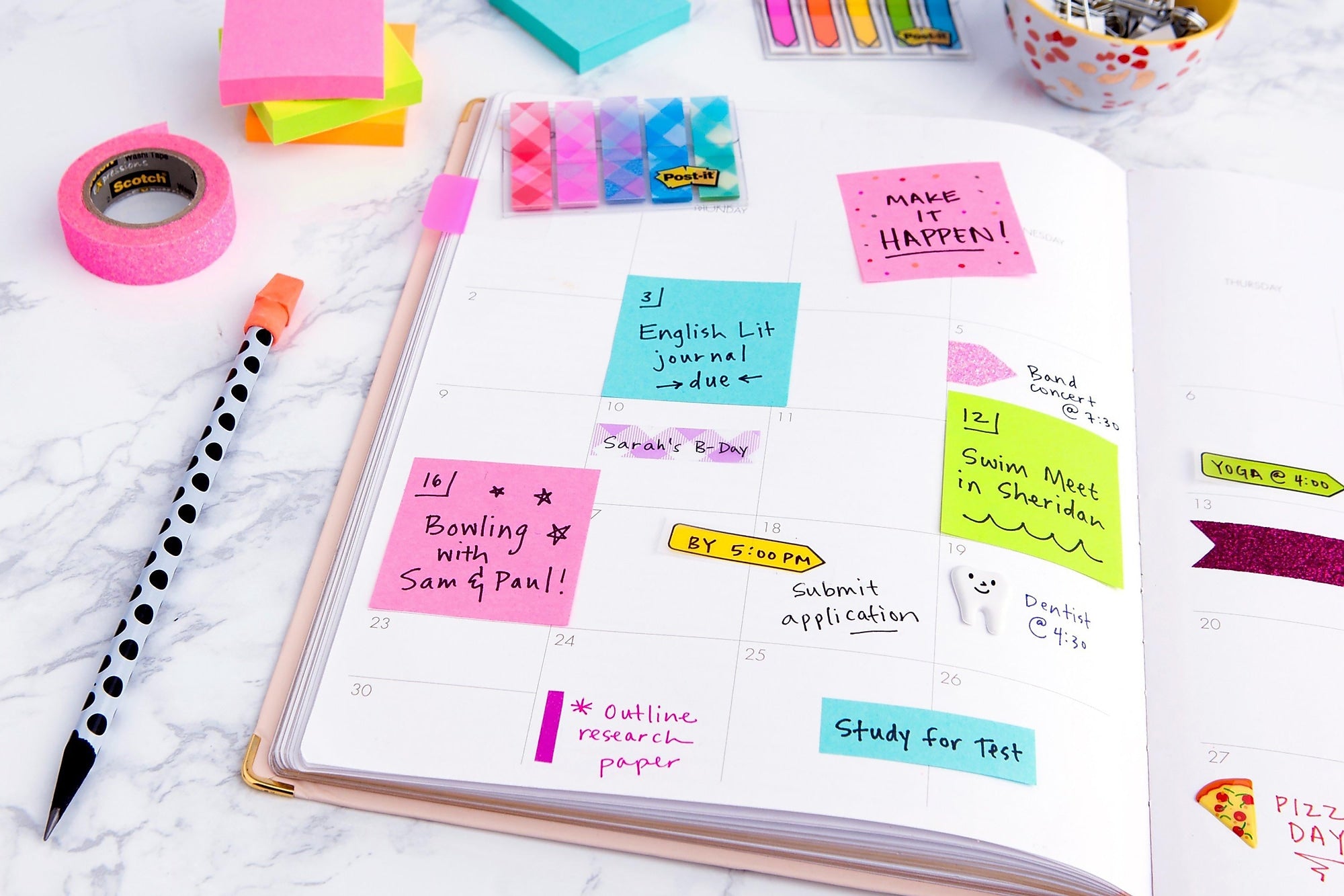 Post-it Notes, Assorted Collection, 1 7/8