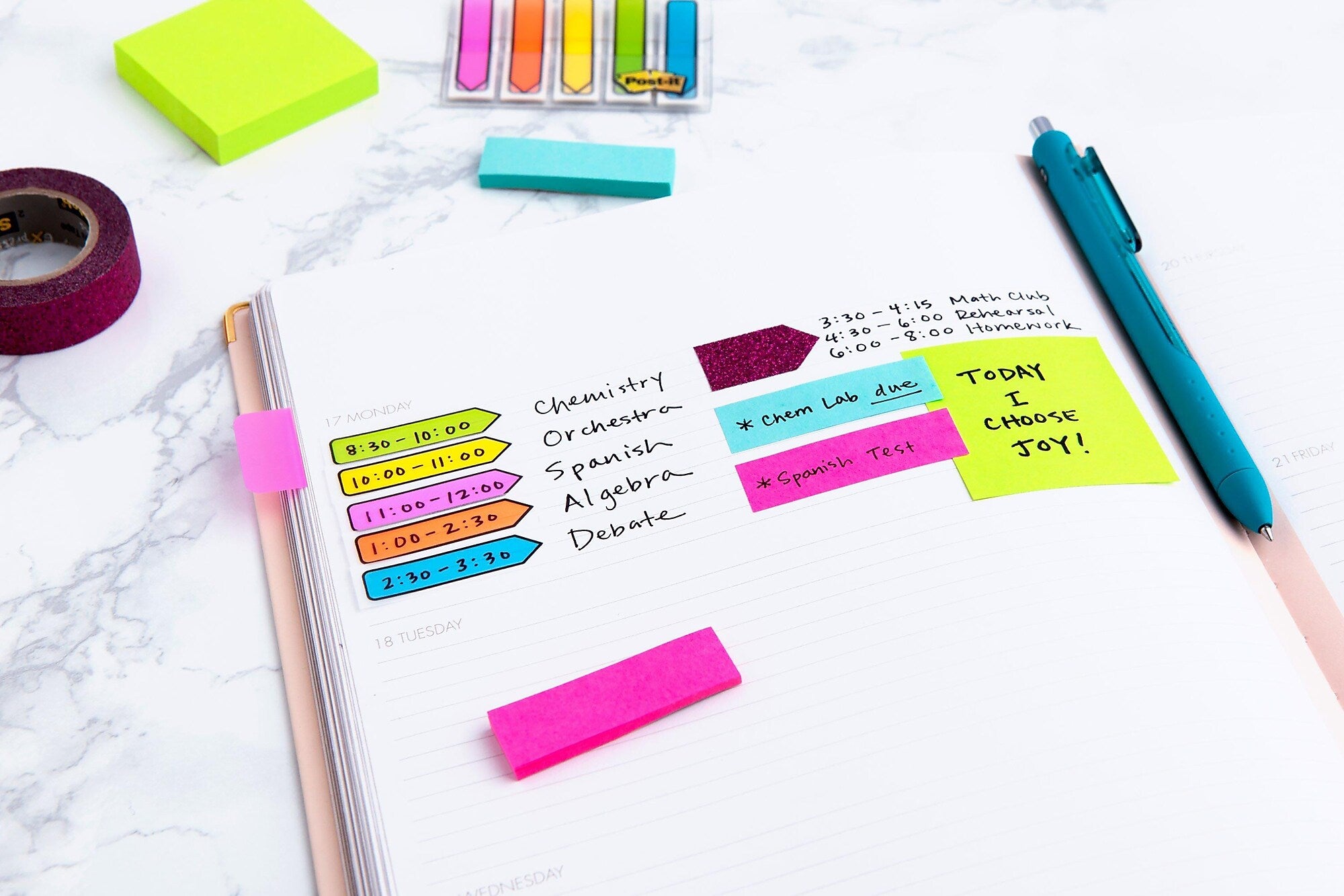 Post-it Notes, Assorted Collection, 1 7/8