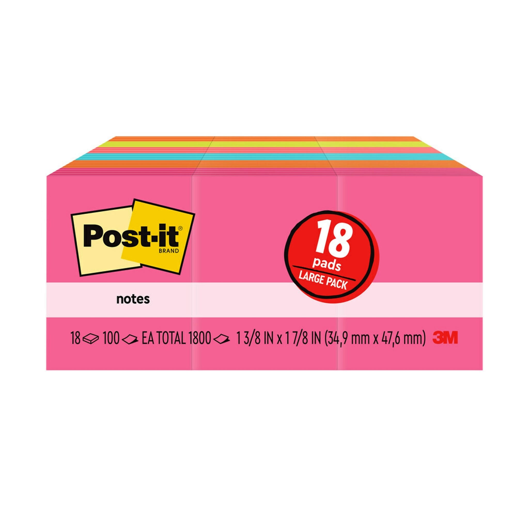 Post-it Notes Value Pack, 1 3/8