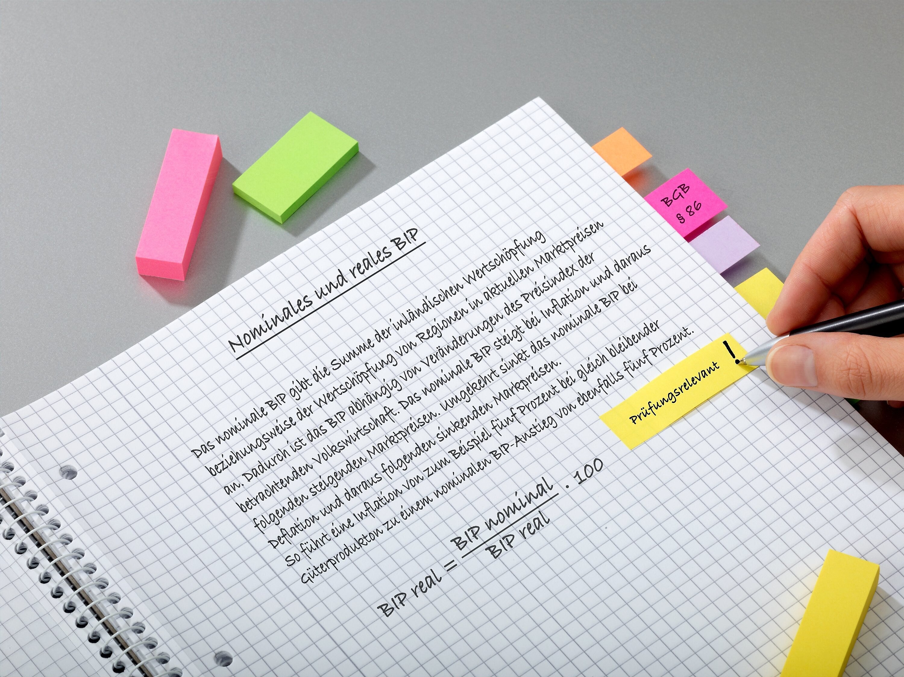Post-it Page Marker, Assorted Colors, .5 in. x 1.7 in., 100 Sheets/Pad, 5 Pads/Pack