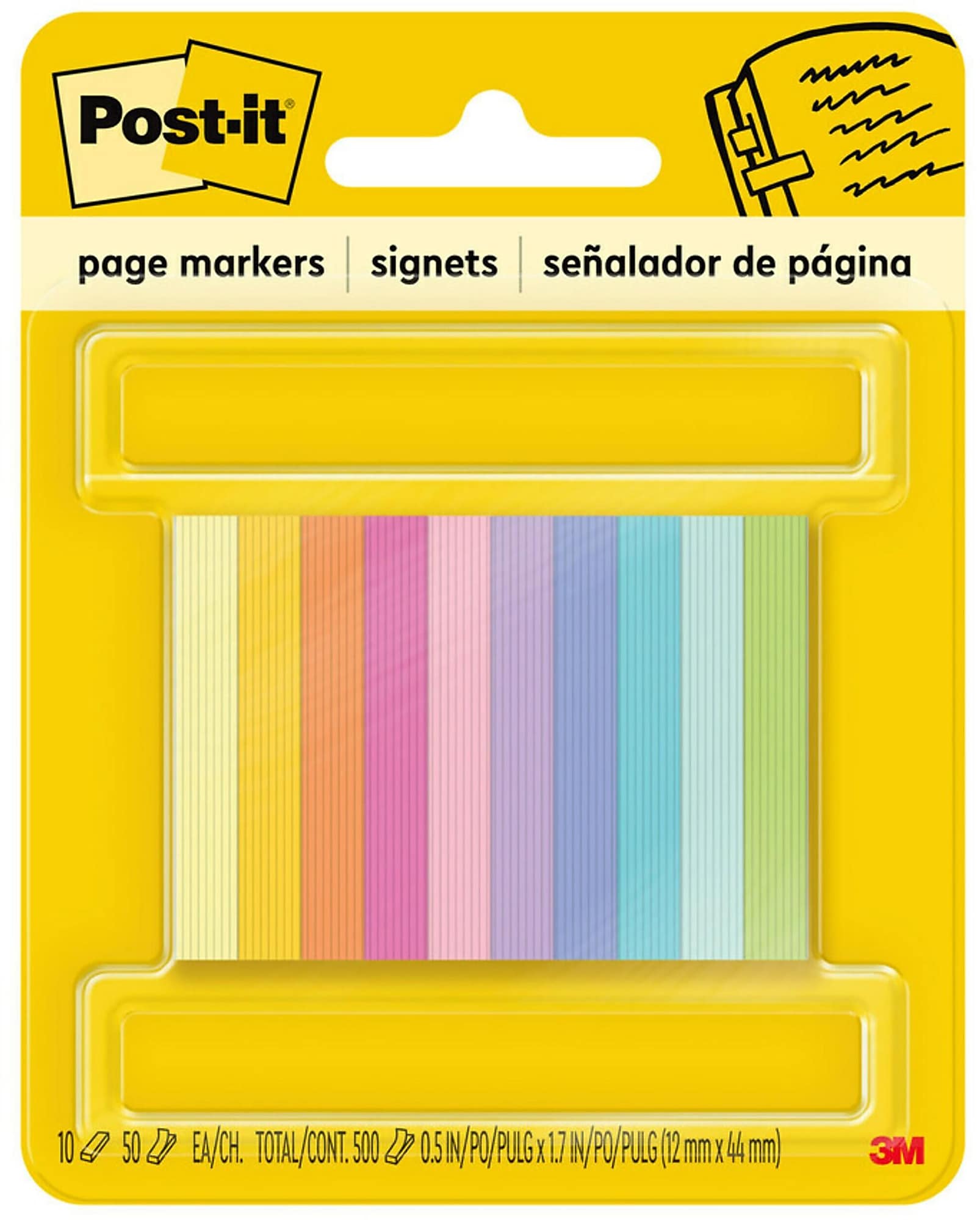 Post-it Page Markers 1/2
