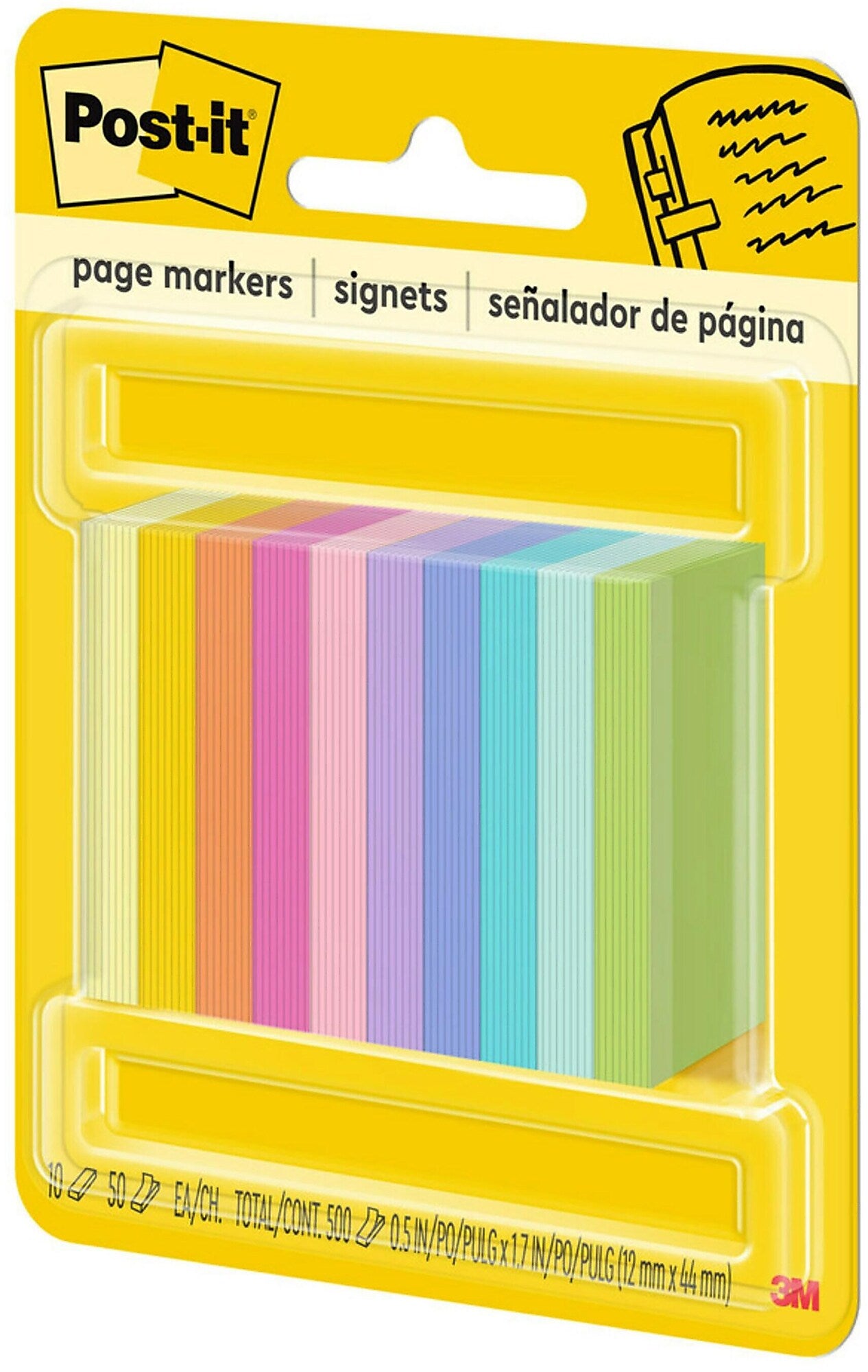 Post-it Page Markers 1/2
