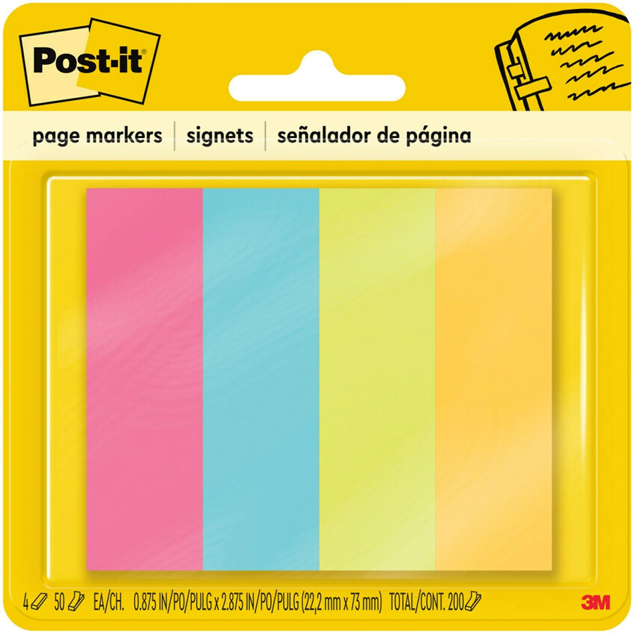 Post-it® Page Markers, 7/8
