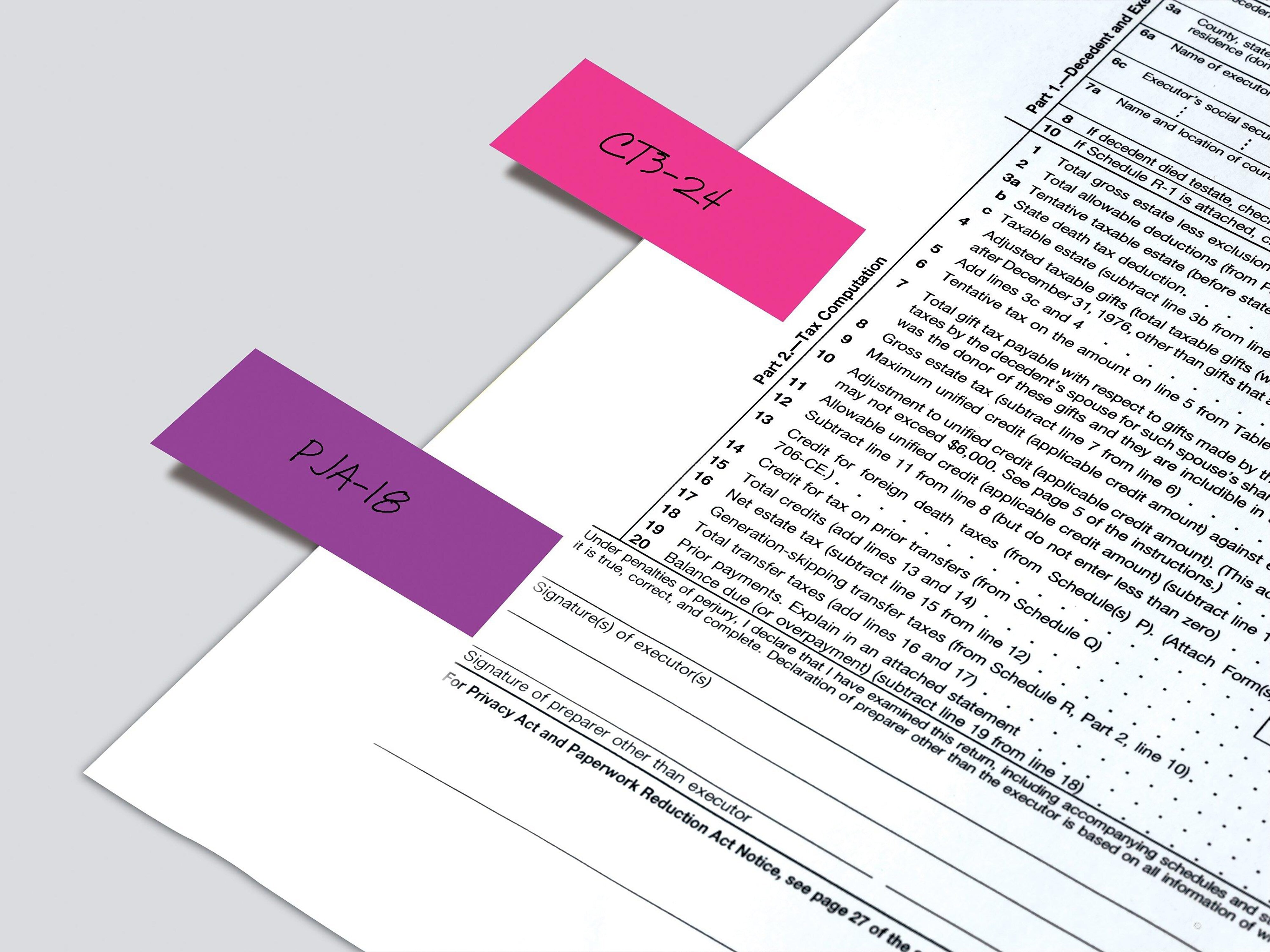 Post-it® Page Markers, 7/8