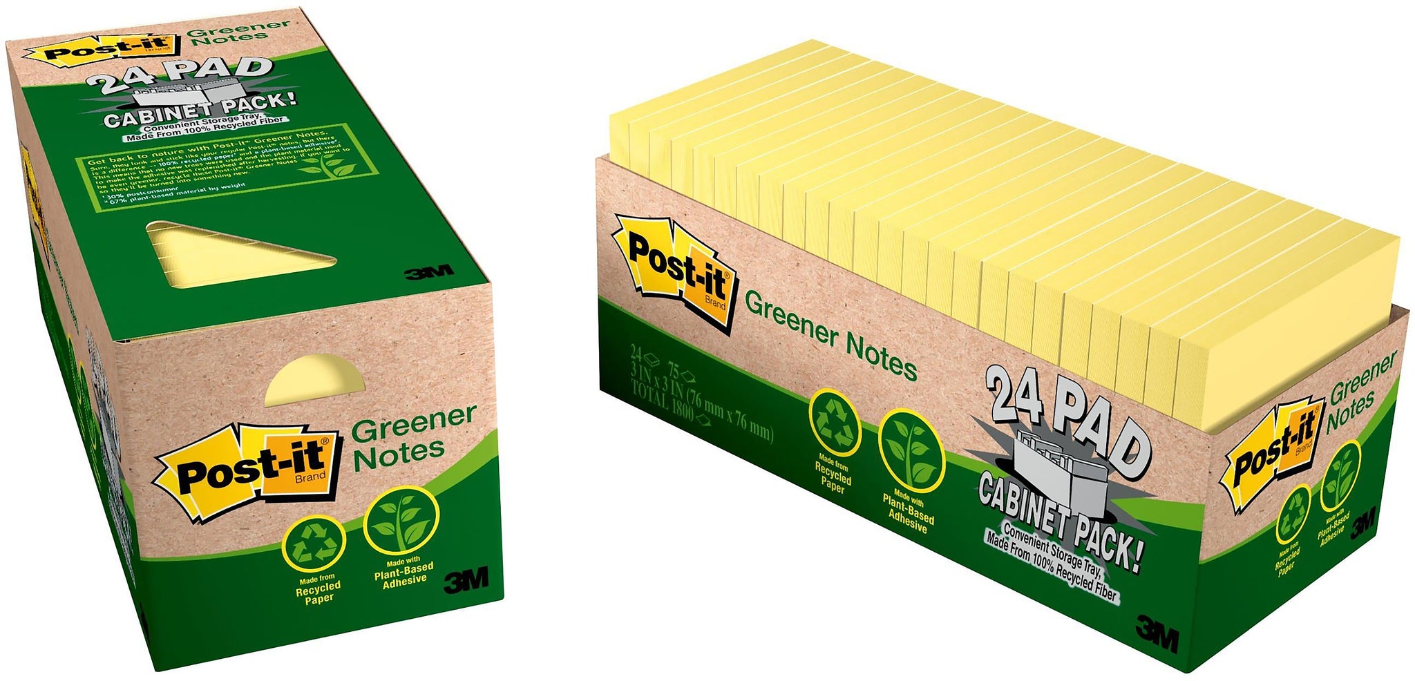 Post-it Recycled Notes, 3
