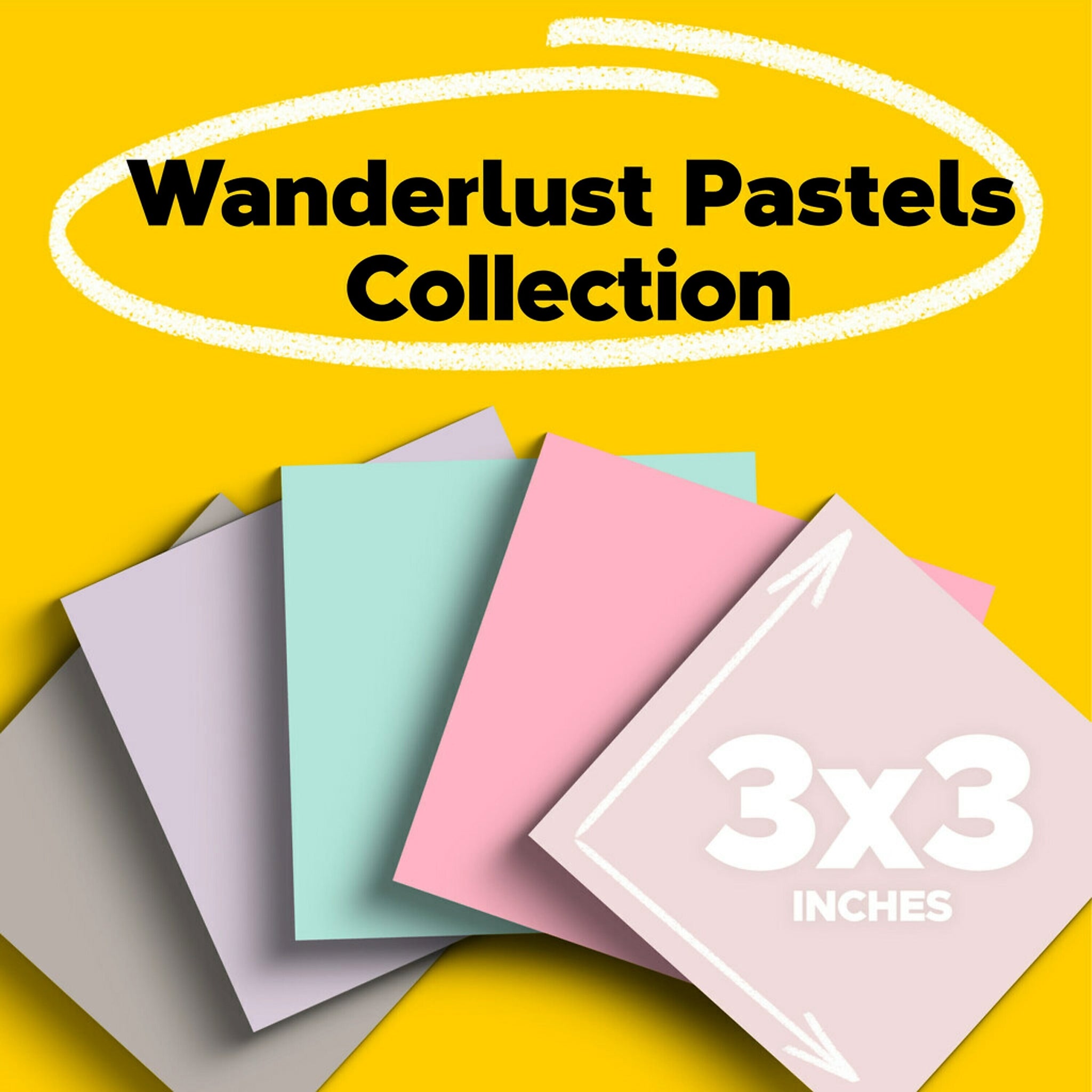 Post-it Recycled Super Sticky Notes, 3