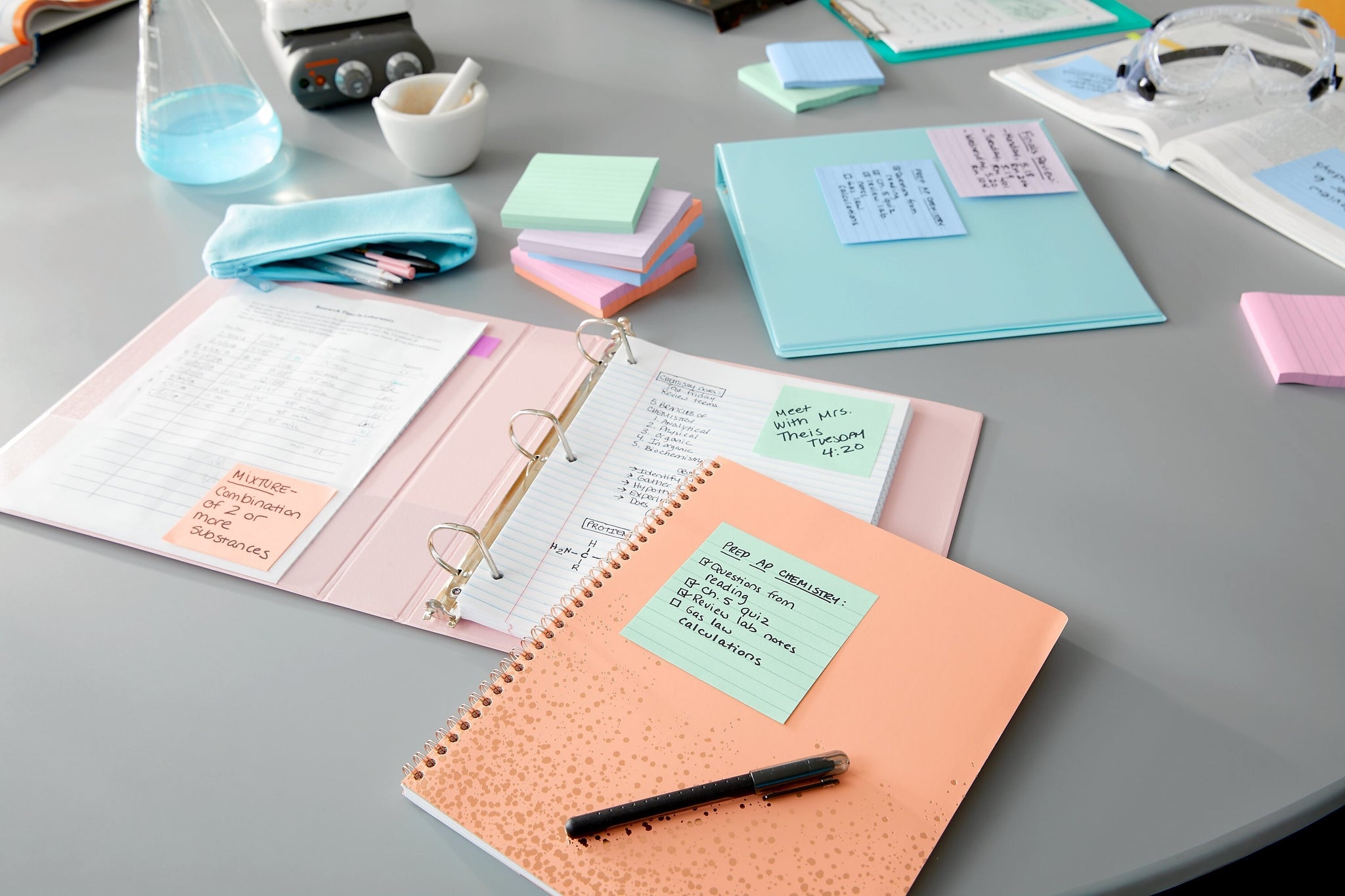 Post-it Recycled Super Sticky Notes, 3