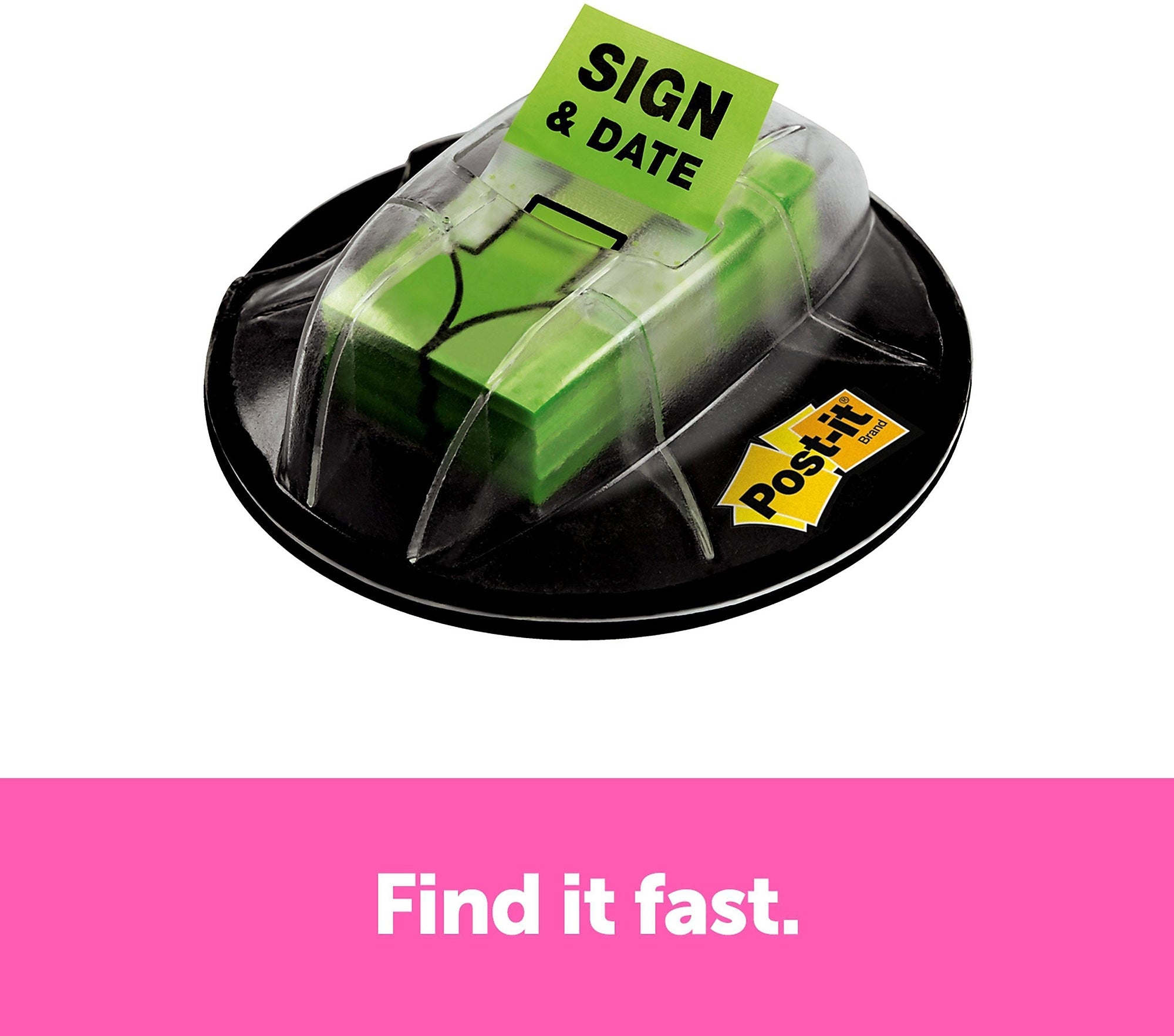 Post-it 'Sign & Date' Message Flags, .94