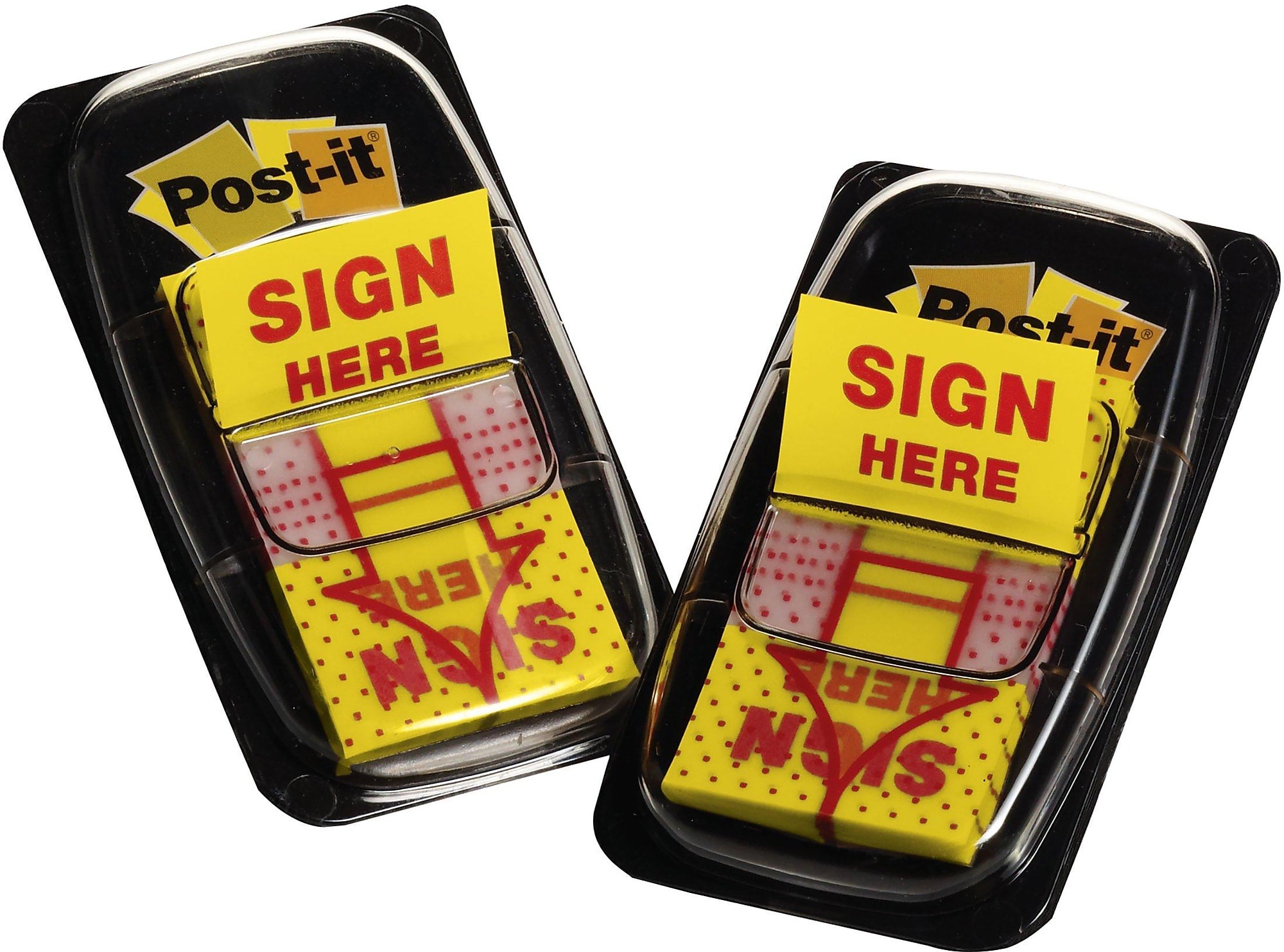 Post-it 'Sign Here' Message Flags, 1