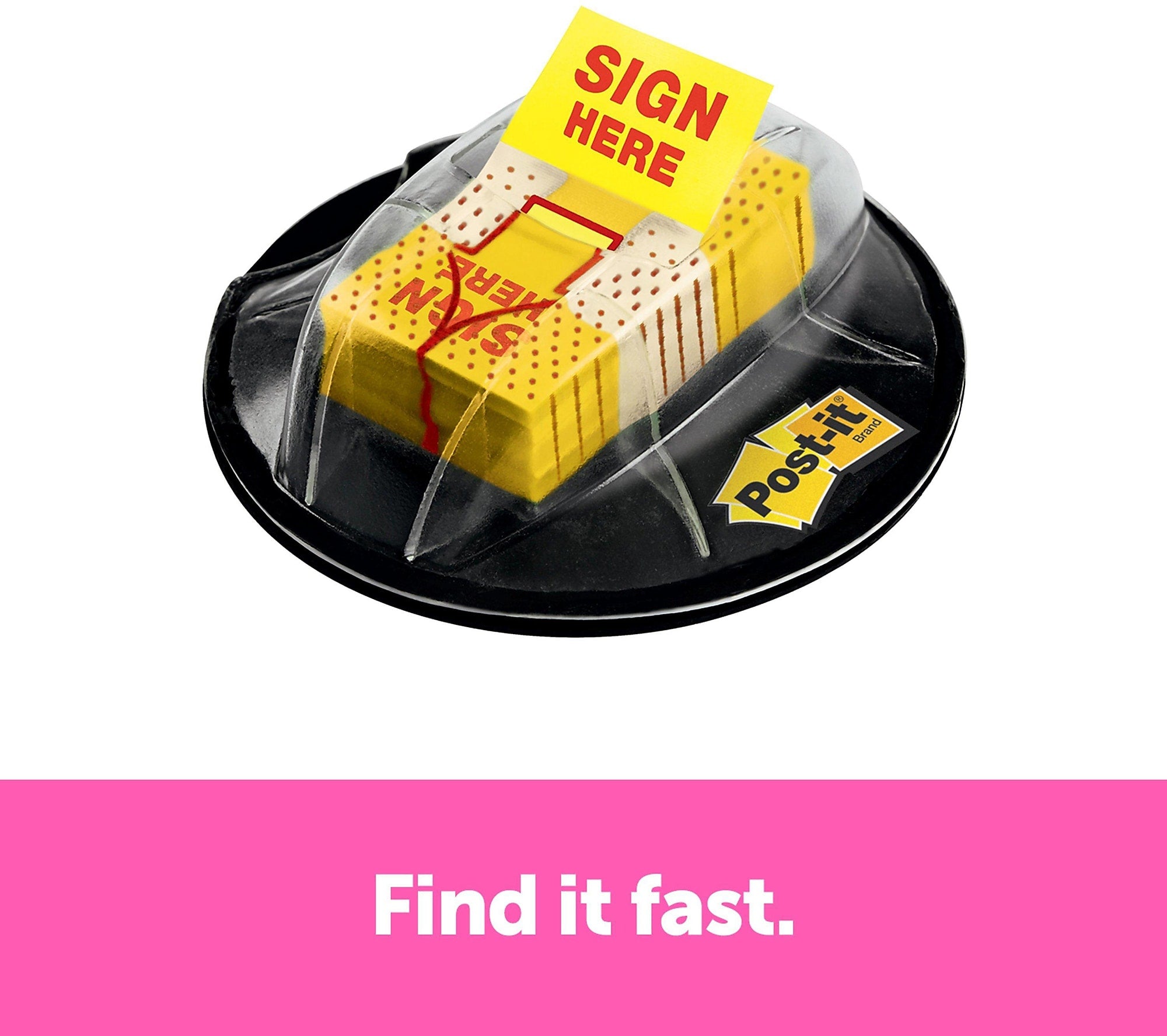 Post-it 'Sign Here' Message Flags, 1