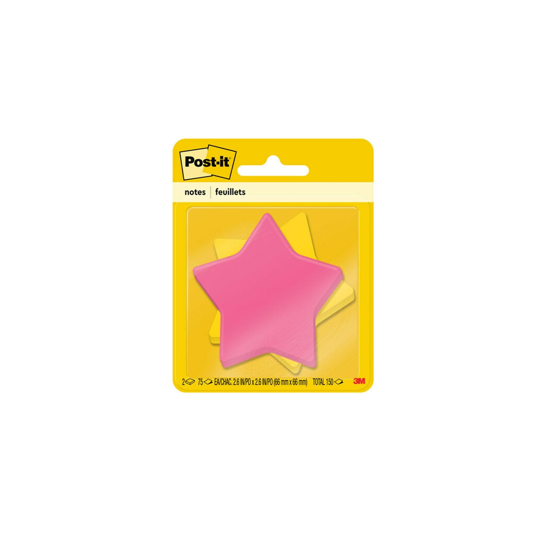 Post-it® Star-Shaped Notes, 2.6