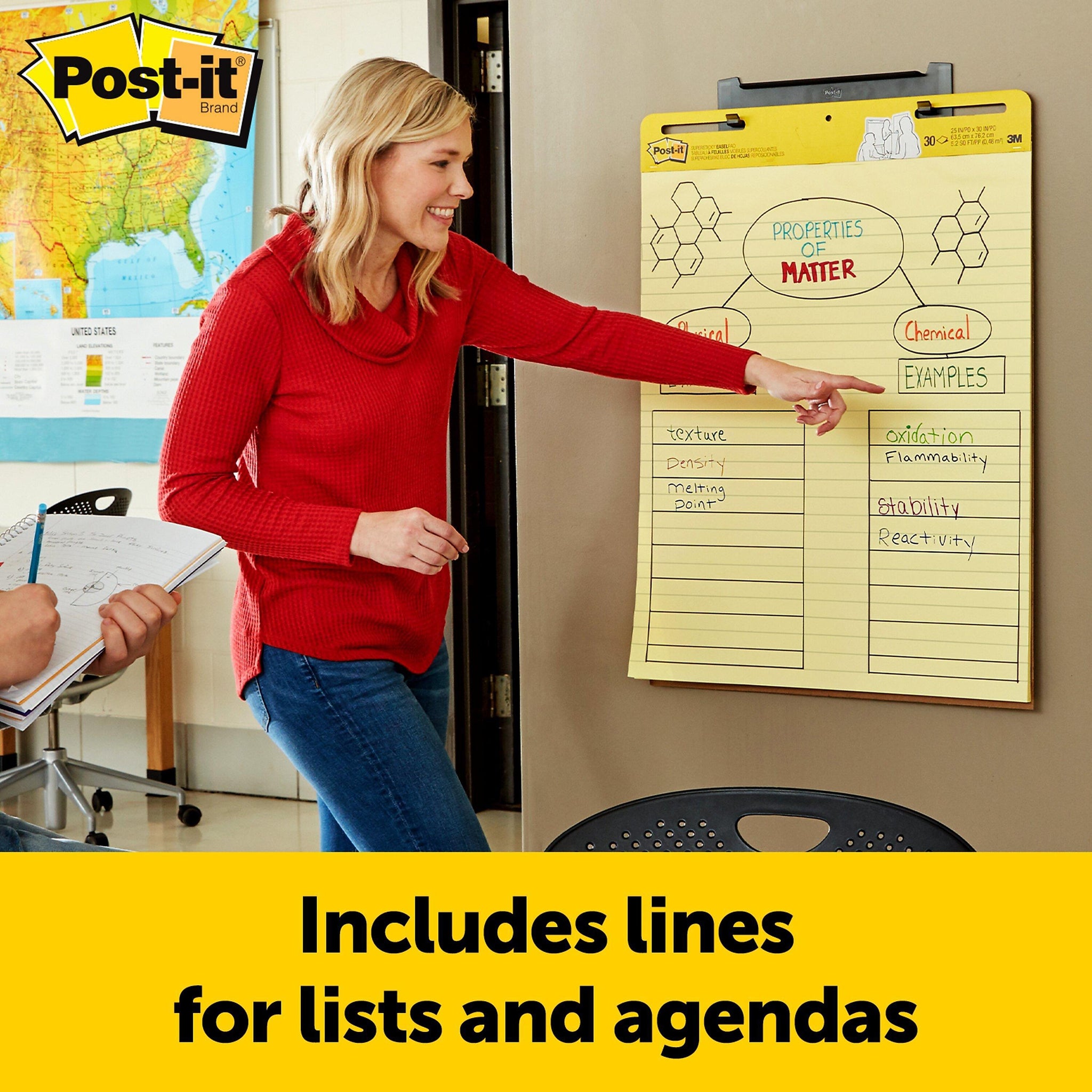 Post-it Super Sticky Easel Pad, 25