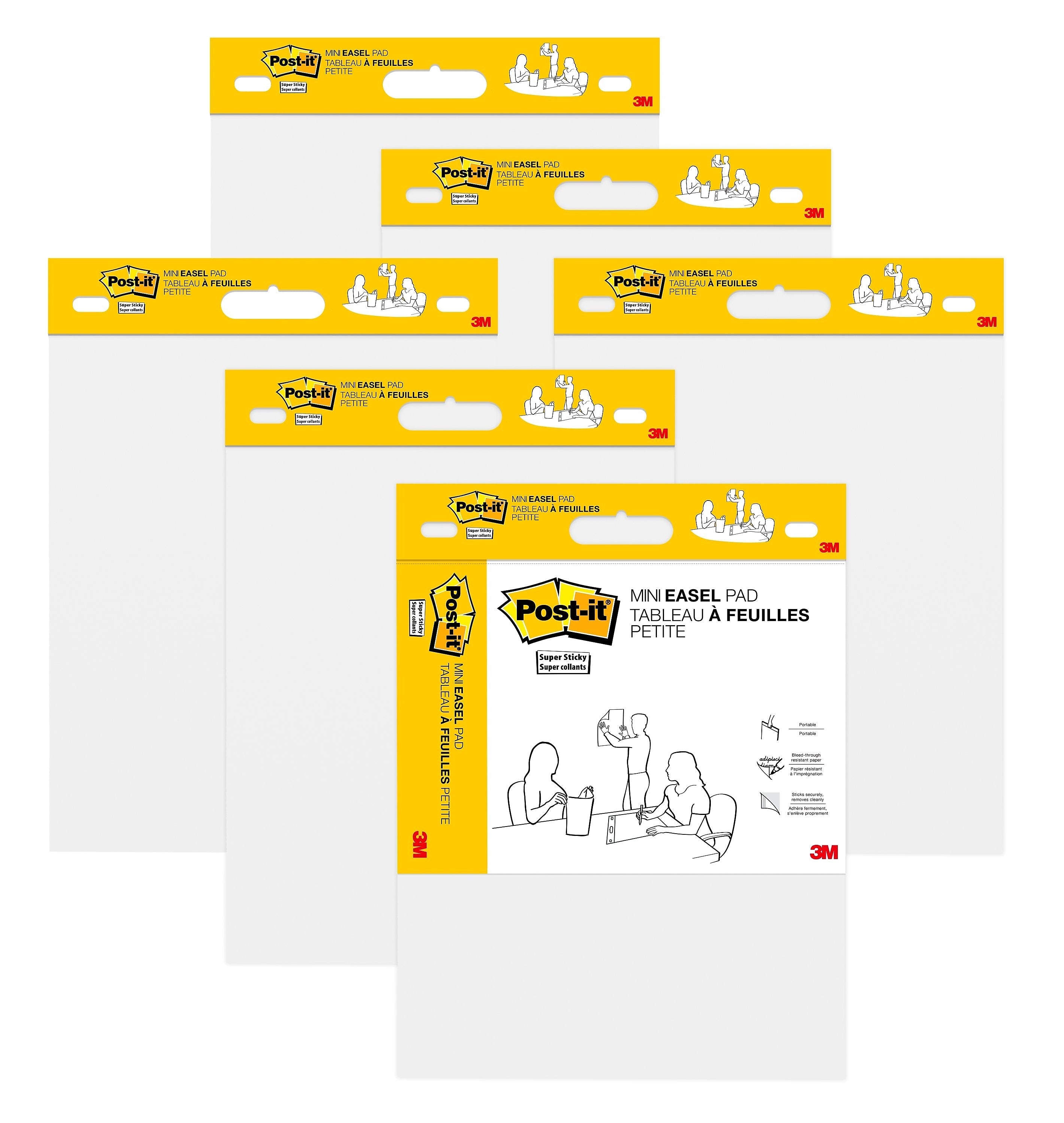 Post-it® Super Sticky Mini Easel Pad, 15