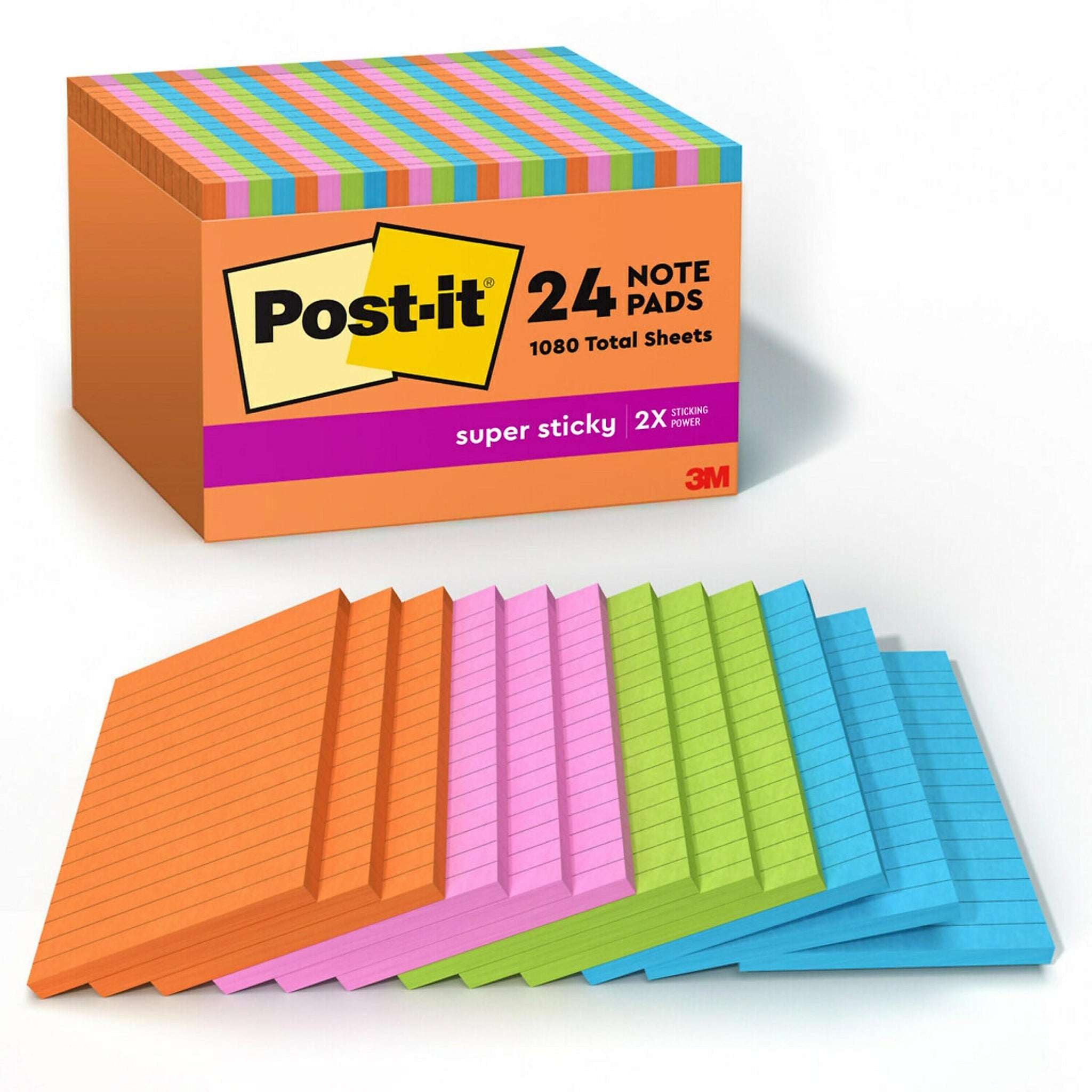 Post-it® Super Sticky Note, 4