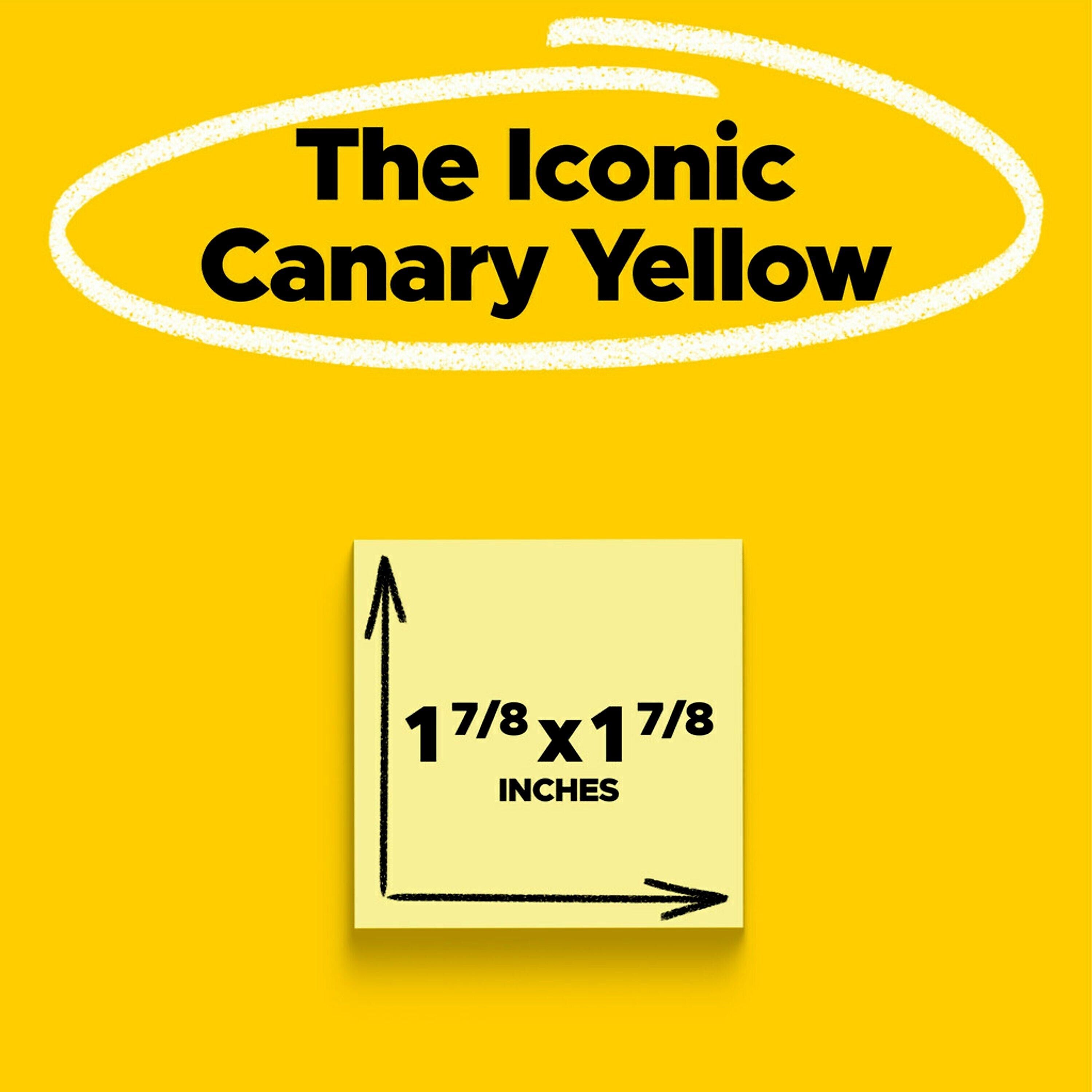 Post-it Super Sticky Notes, 1 7/8