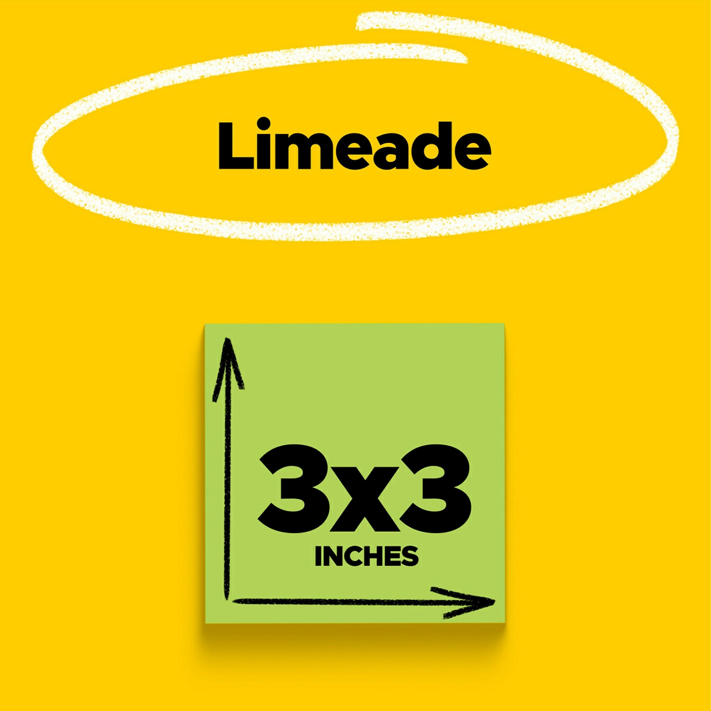 Post-it Super Sticky Notes, 3