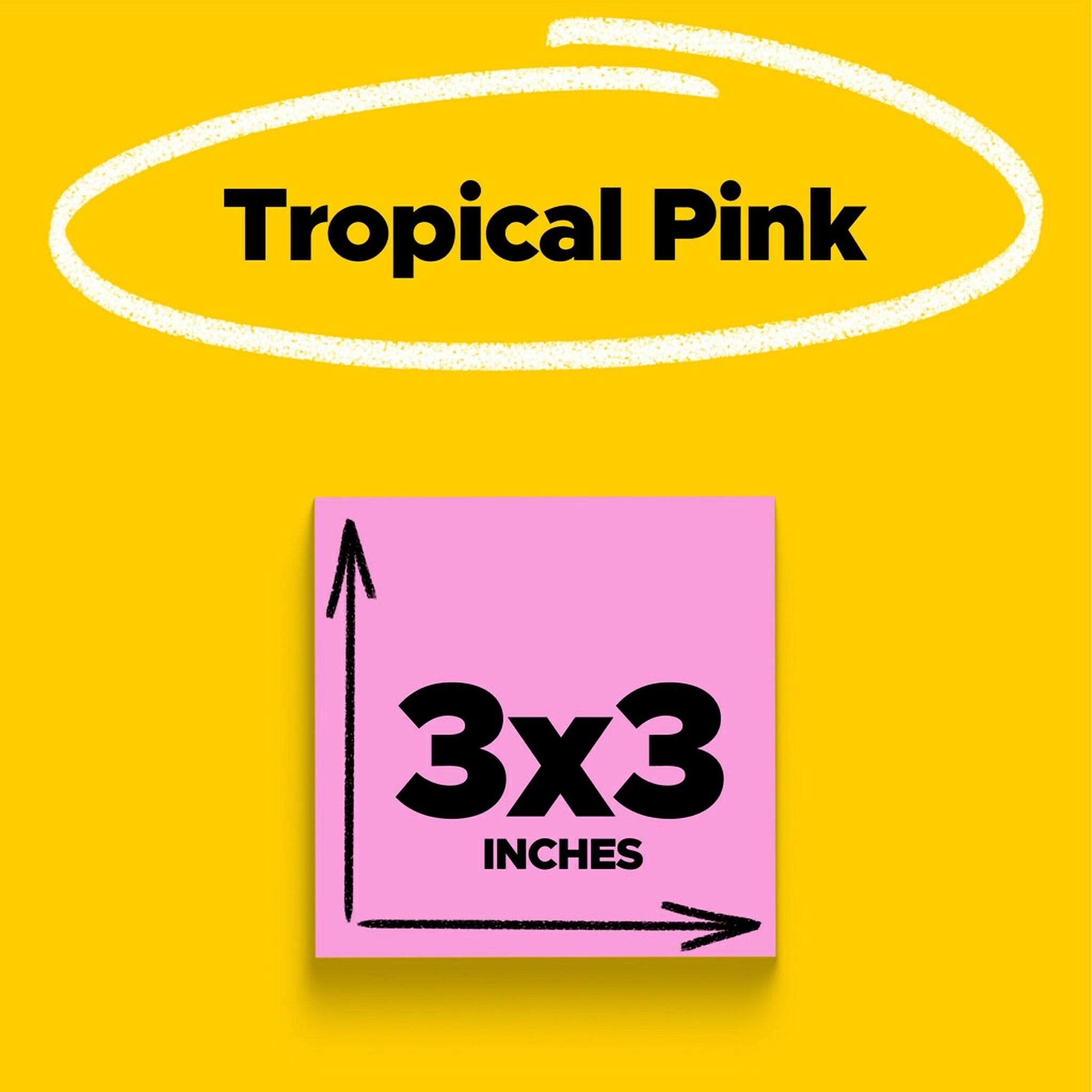 Post-it Super Sticky Notes, 3