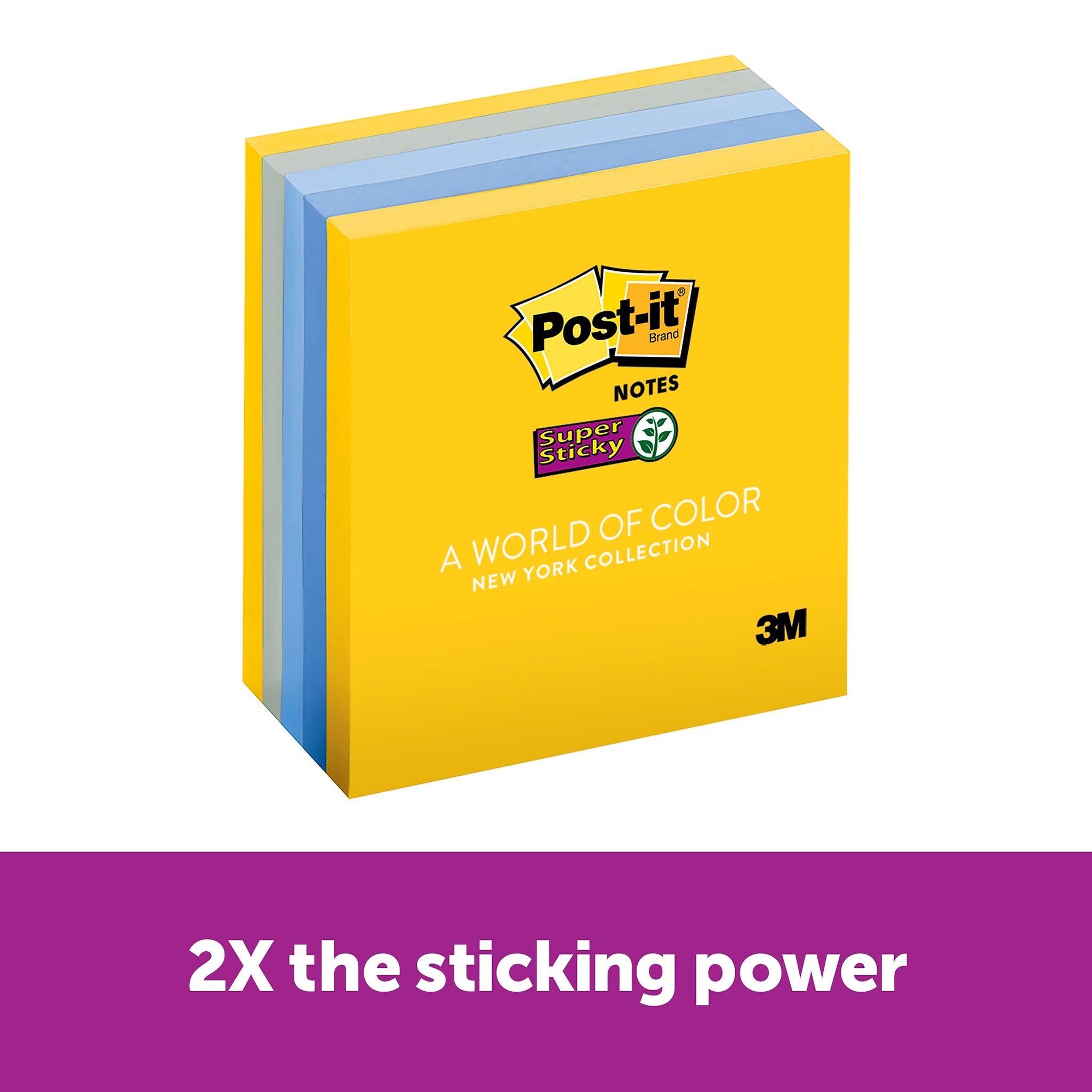 Post-it Super Sticky Notes, 3
