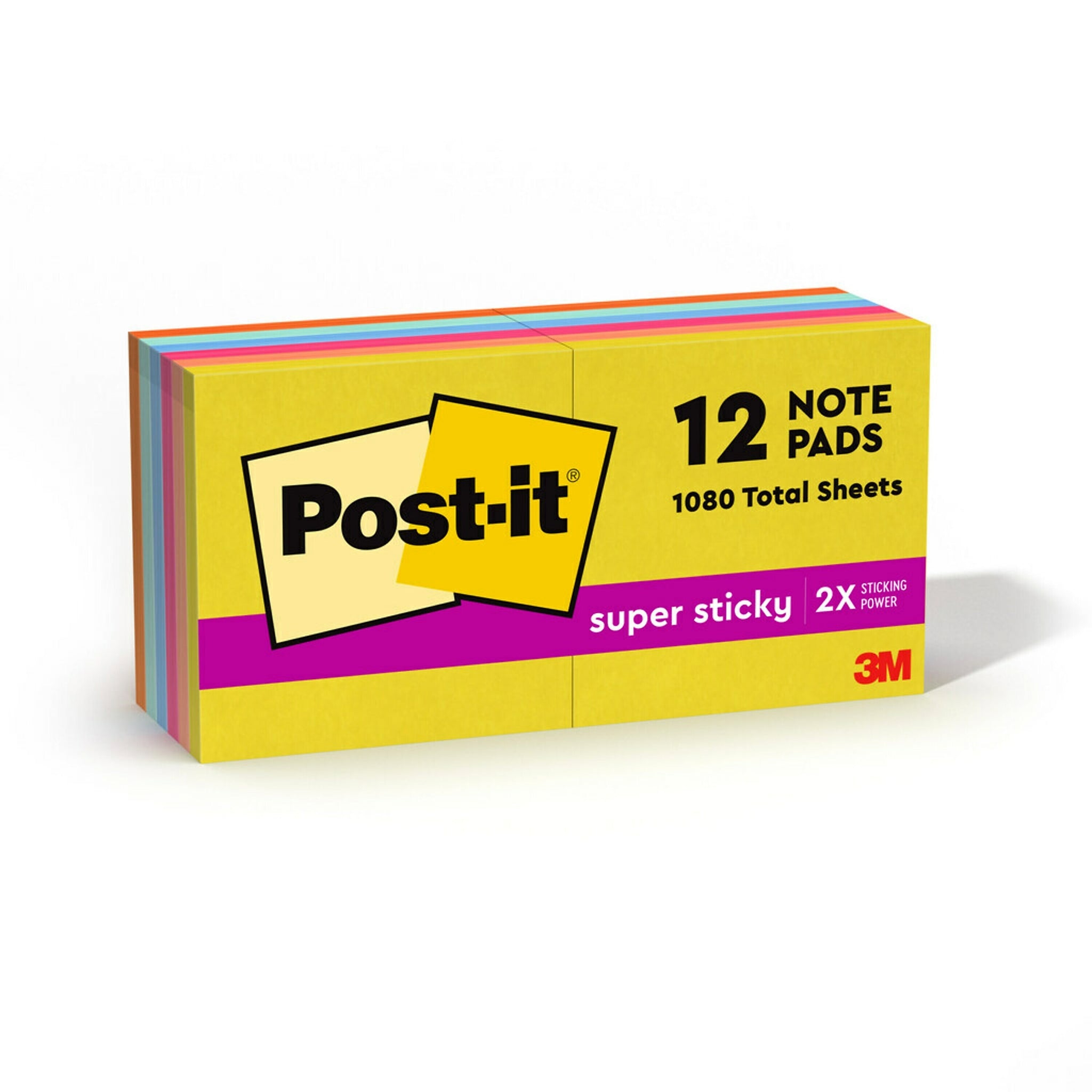 Post-it Super Sticky Notes, 3