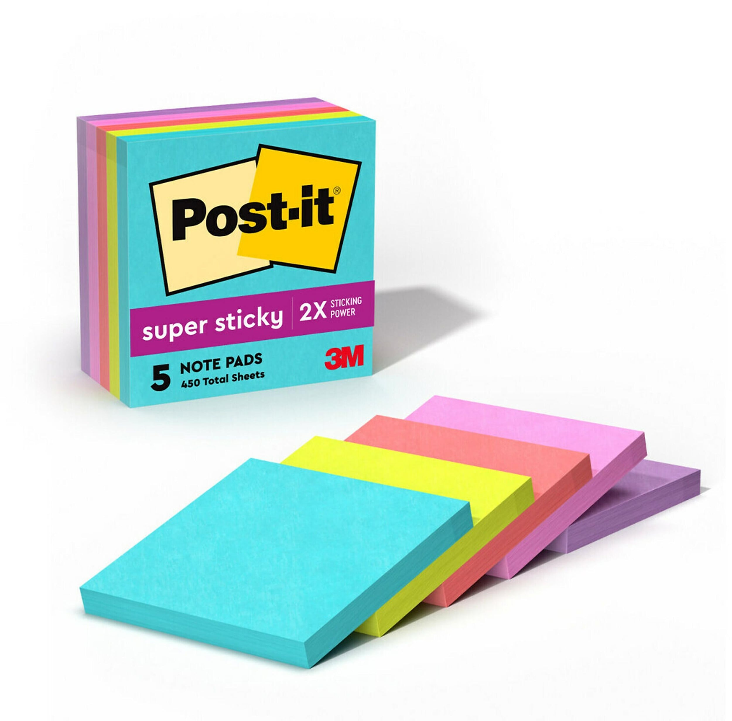 Post-it Super Sticky Notes, 3