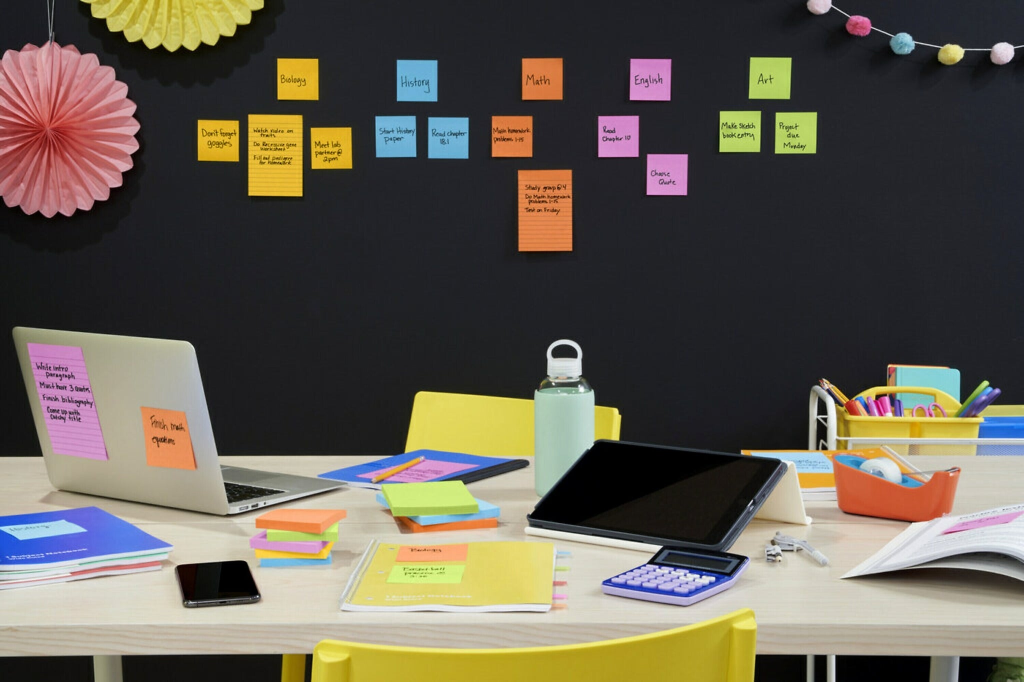 Post-it Super Sticky Notes, 4