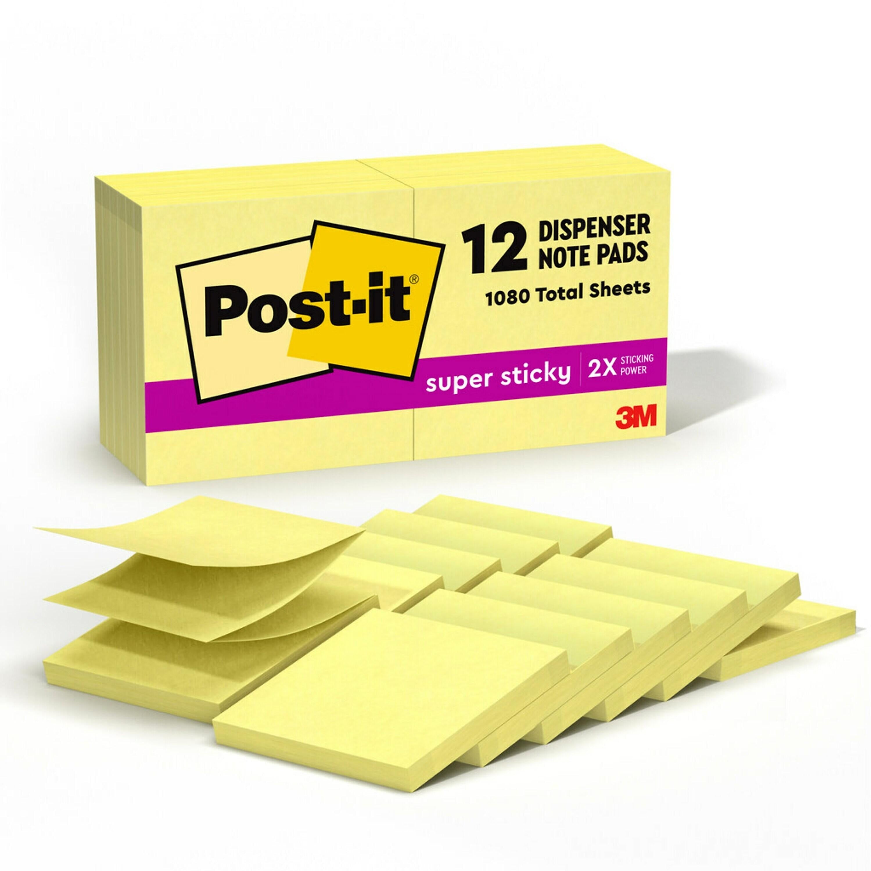 Post-it Super Sticky Pop-up Notes, 3