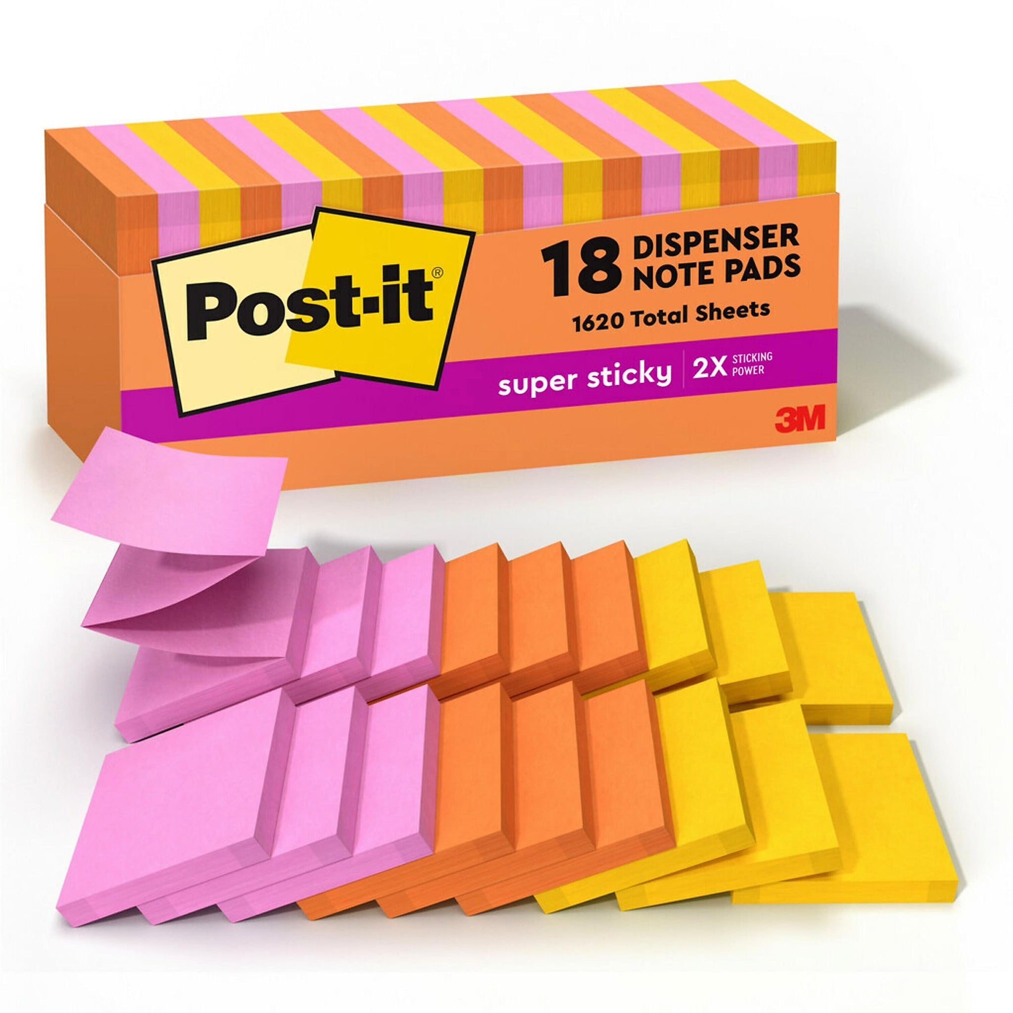 Post-it Super Sticky Pop-up Notes, 3