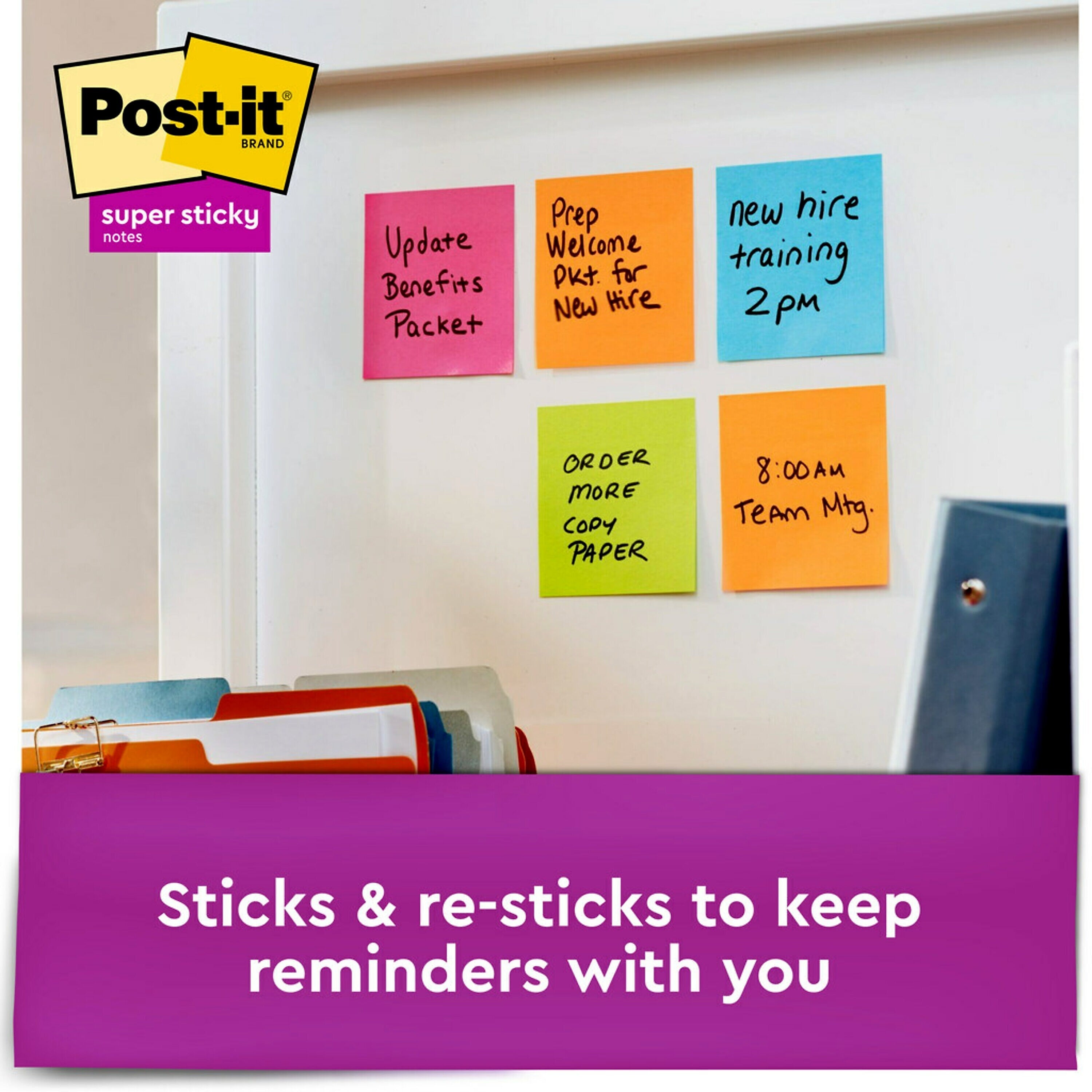 Post-it Super Sticky Pop-Up Notes Dispenser for 3