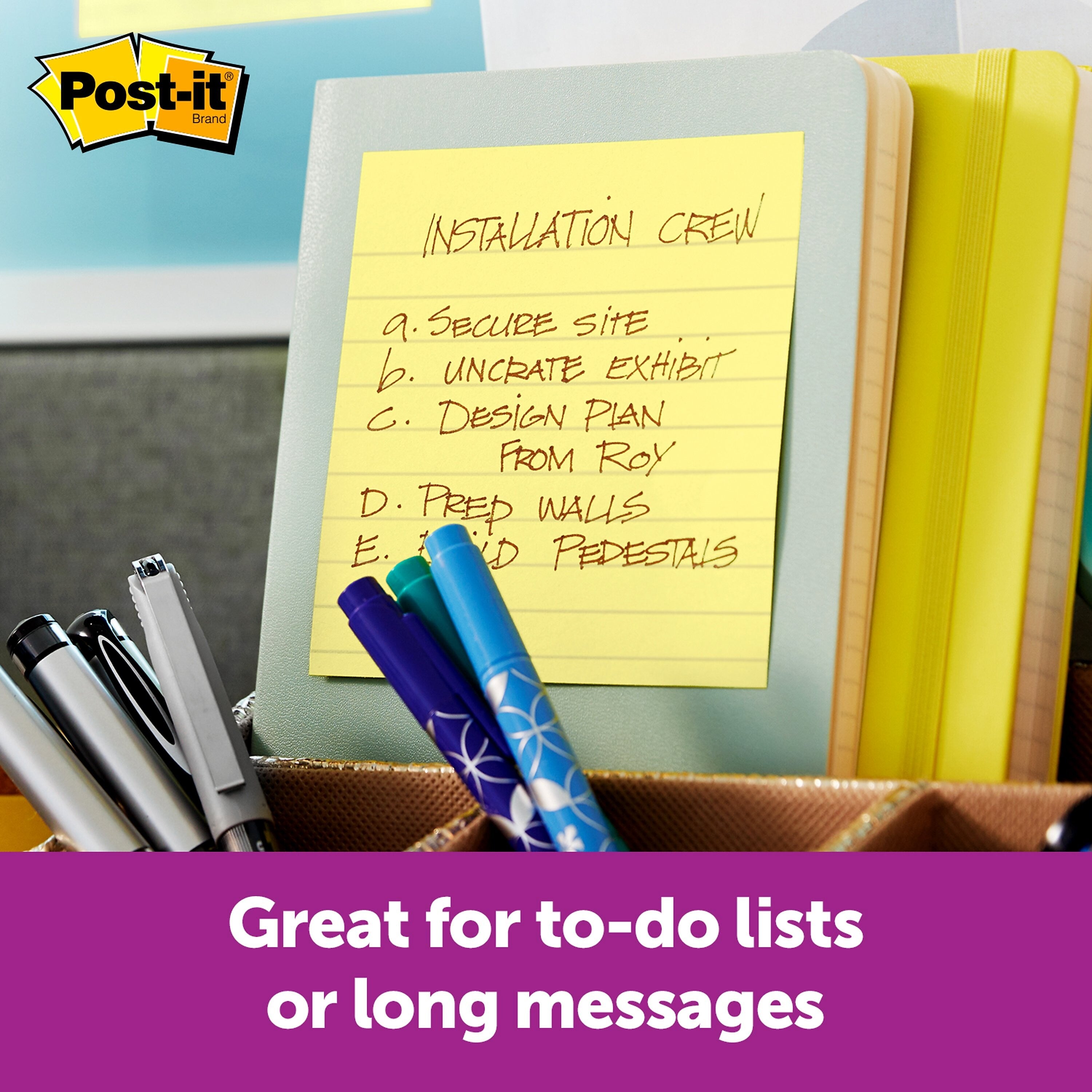 Post-it® Super Sticky Pop-Up Notes Dispenser for 4