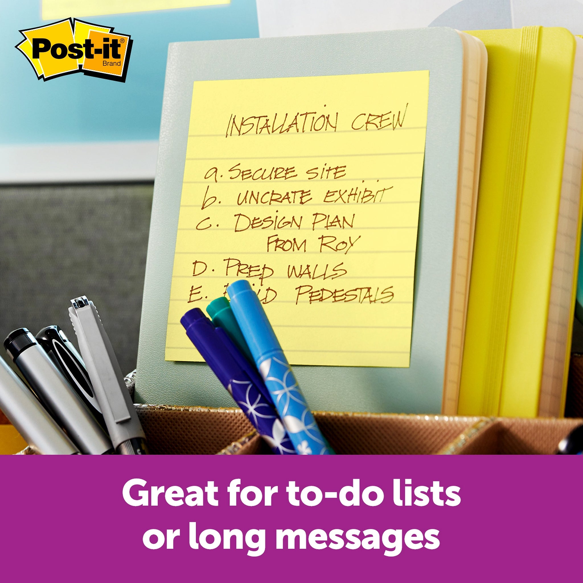 Post-it® Super Sticky Pop-Up Notes Dispenser for 4