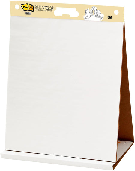 Post-it Super Sticky Tabletop Easel Pad, 20" x 23", 20 Sheets/Pad