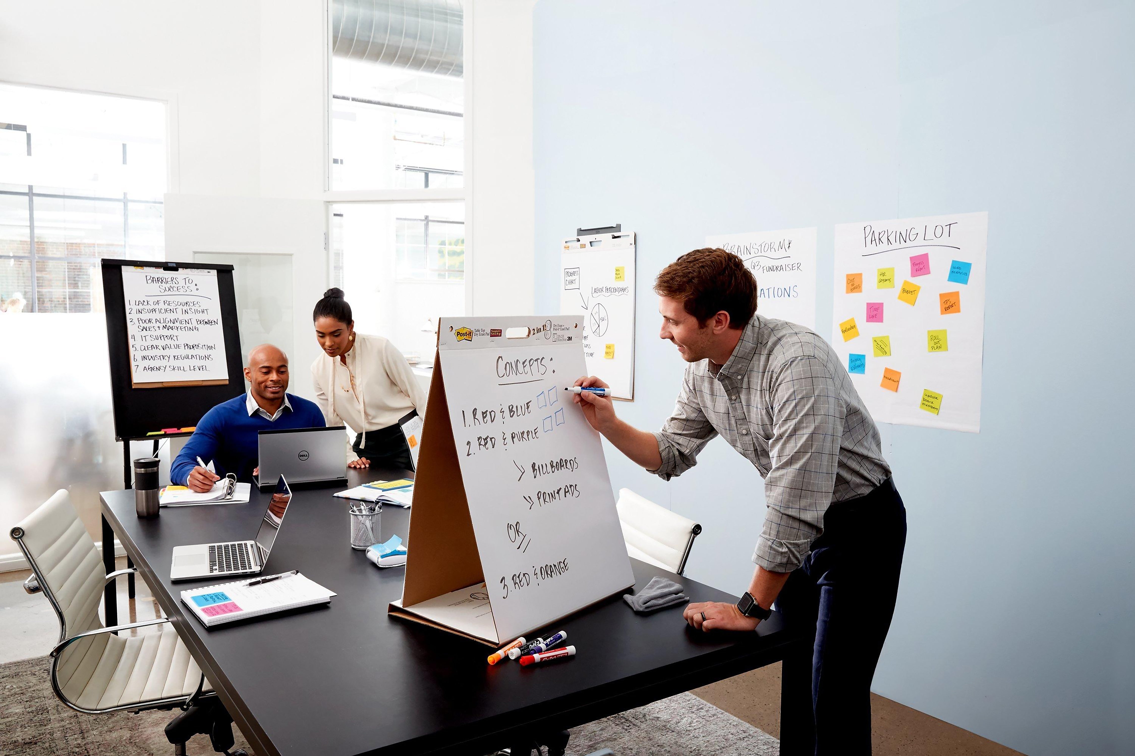 Post-it Super Sticky Tabletop Easel Pad, 20