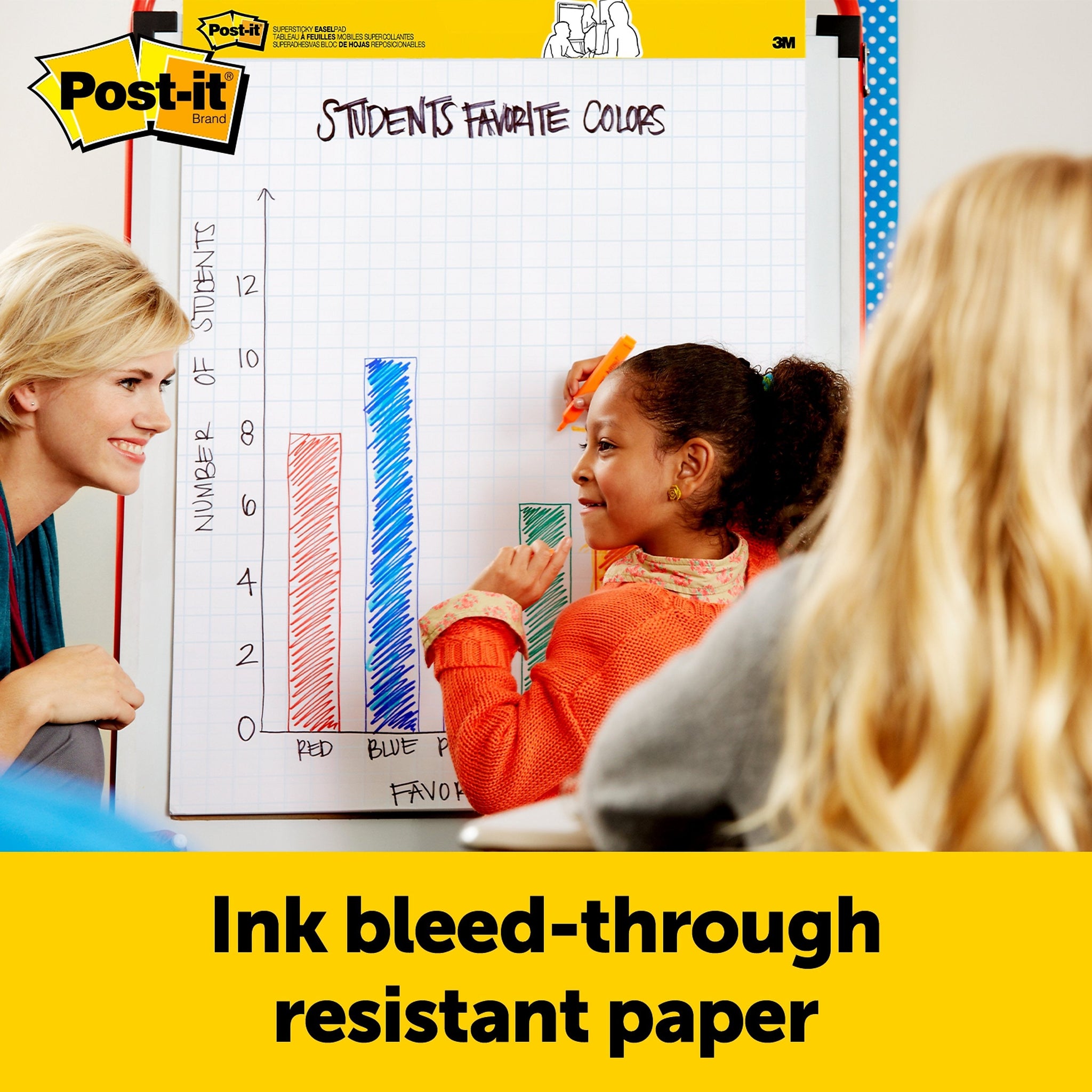 Post-it® Super Sticky Tabletop Easel Pad, 20