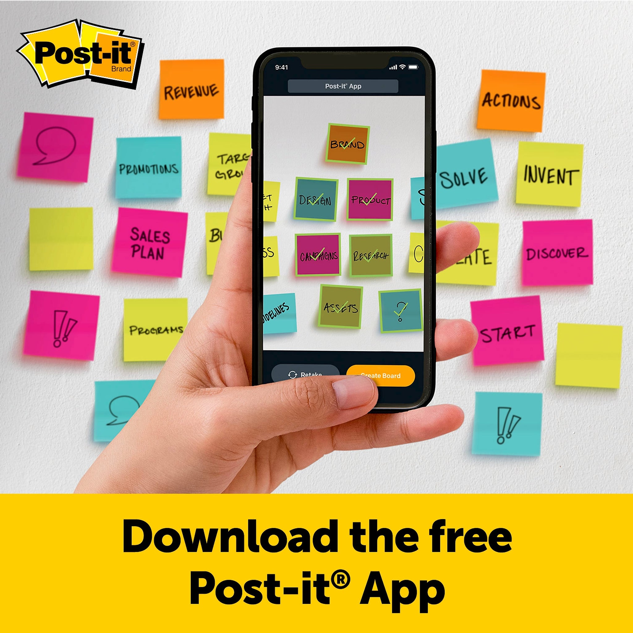 Post-it® Super Sticky Tabletop Easel Pad, 20