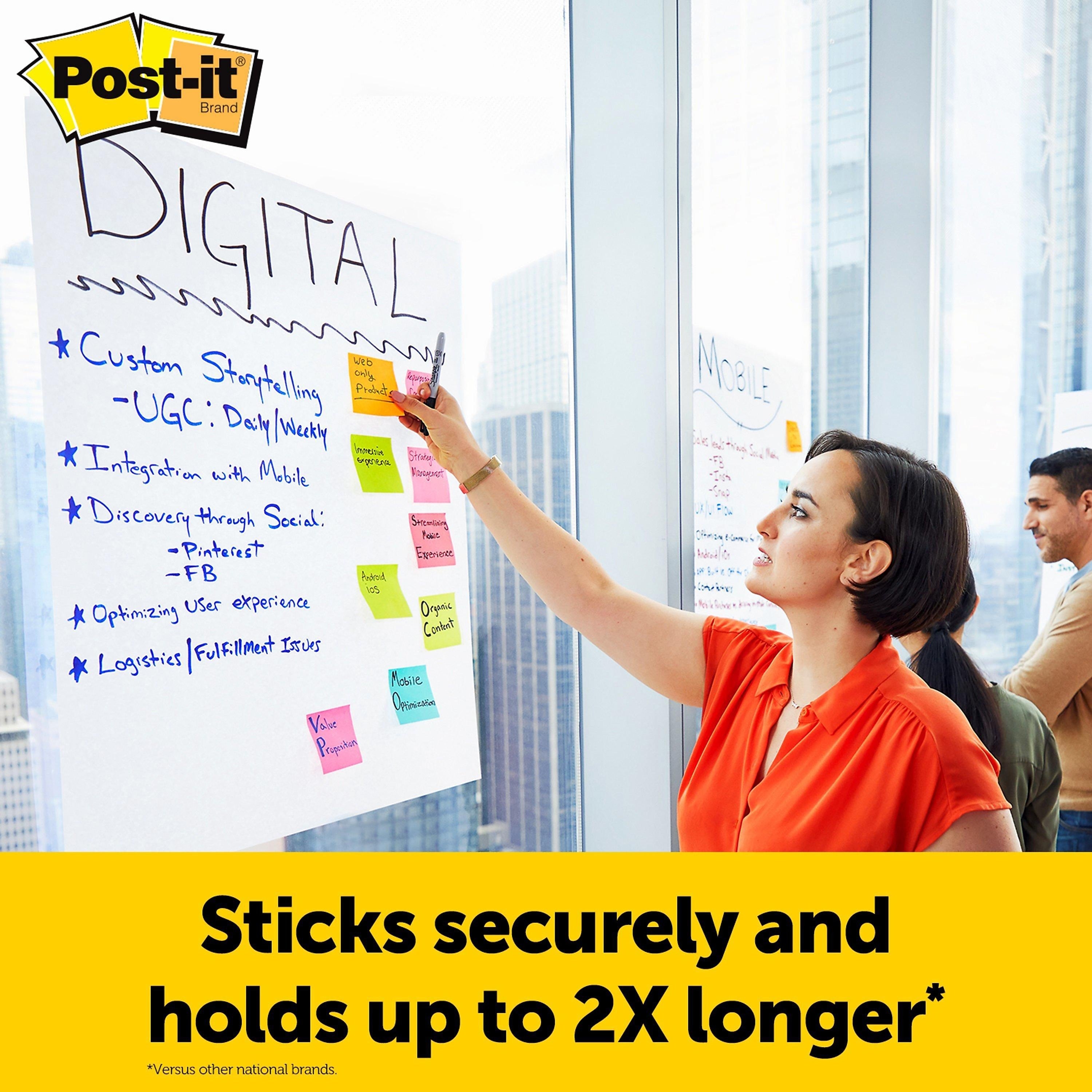 Post-it Super Sticky Wall Easel Pad, 20