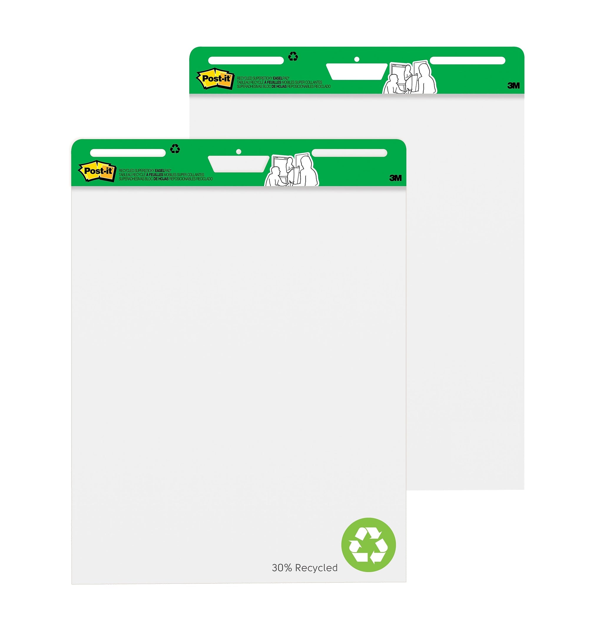 Post-it® Super Sticky Wall Easel Pad, 25