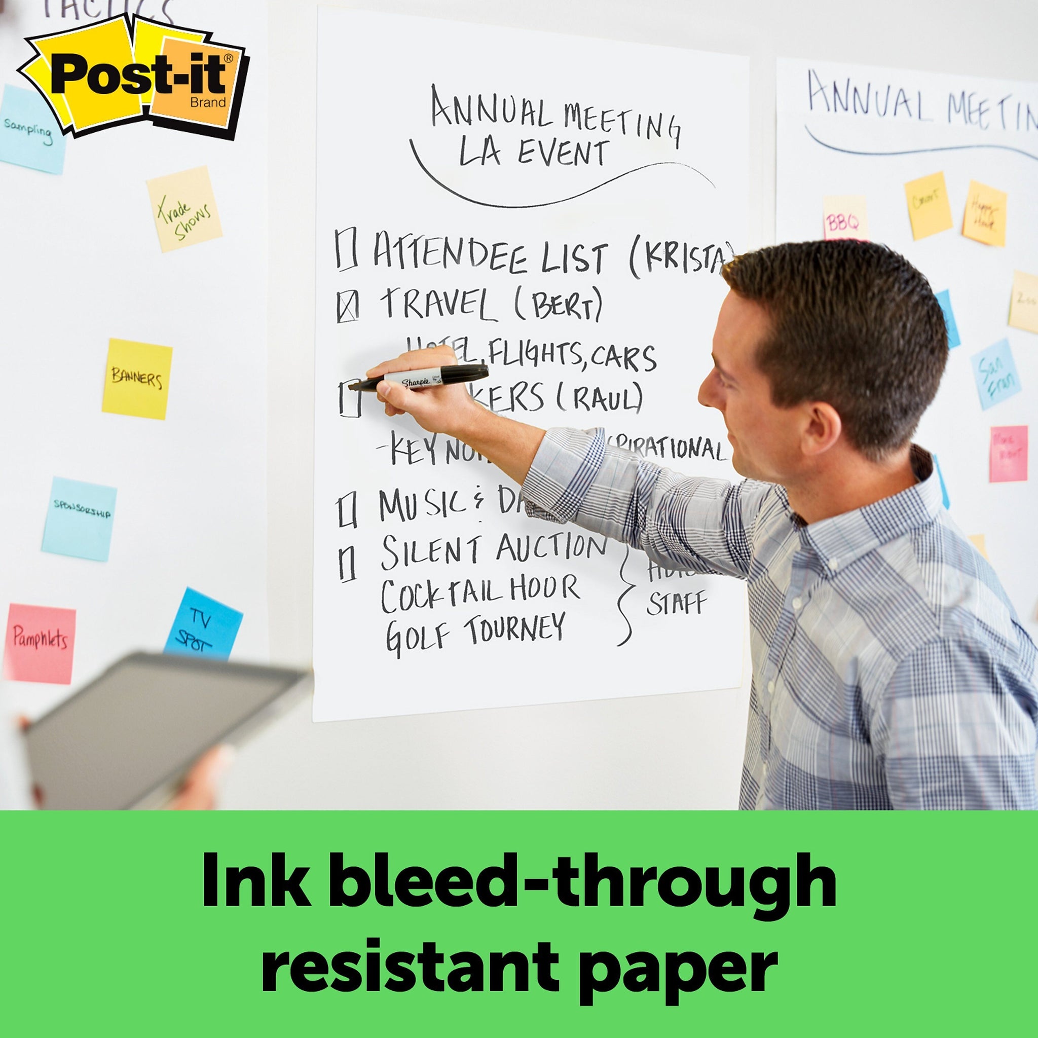 Post-it® Super Sticky Wall Easel Pad, 25