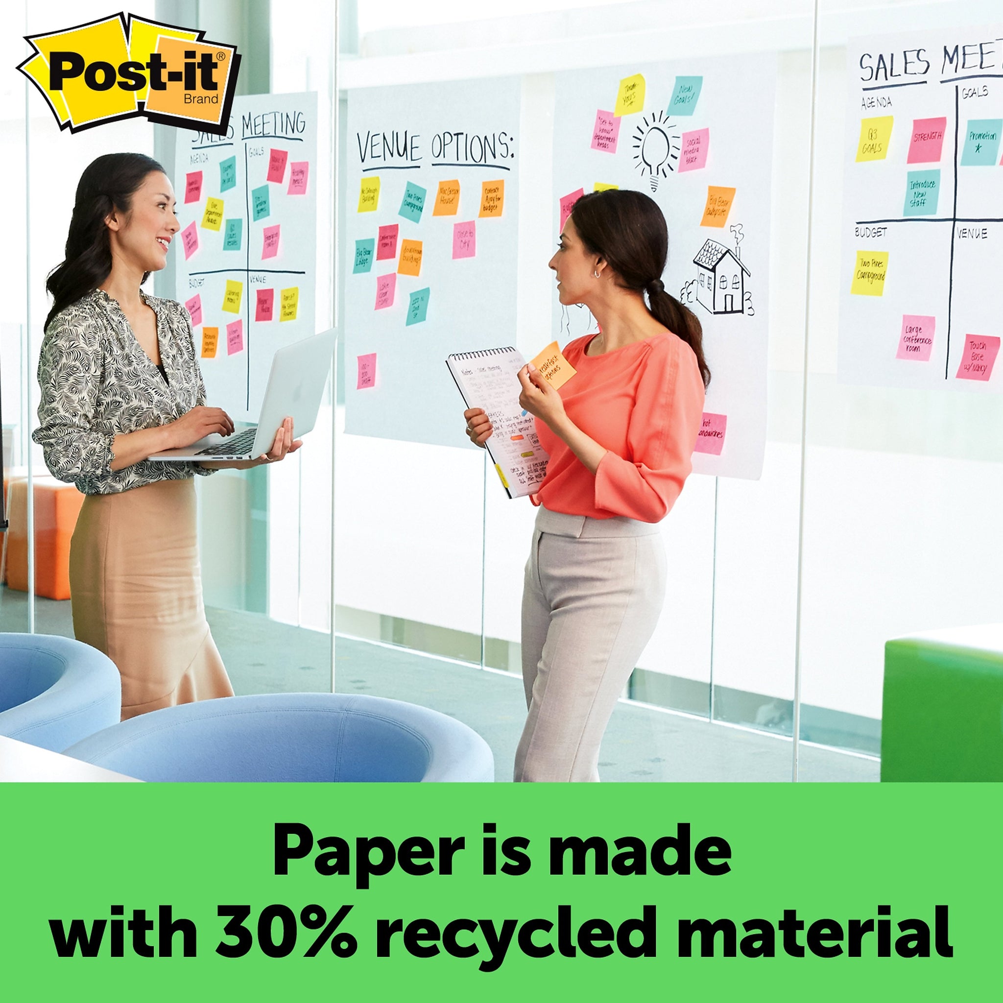 Post-it® Super Sticky Wall Easel Pad, 25