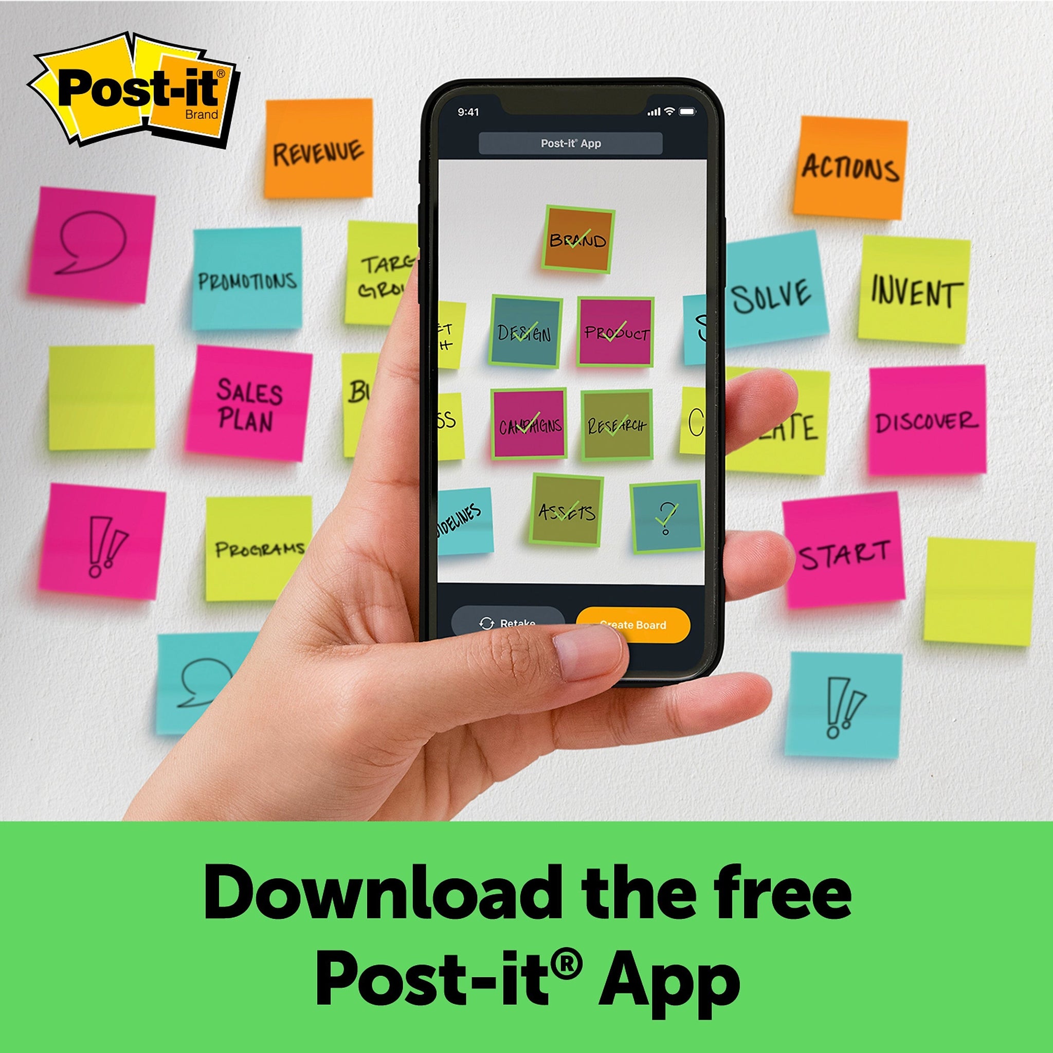 Post-it® Super Sticky Wall Easel Pad, 25