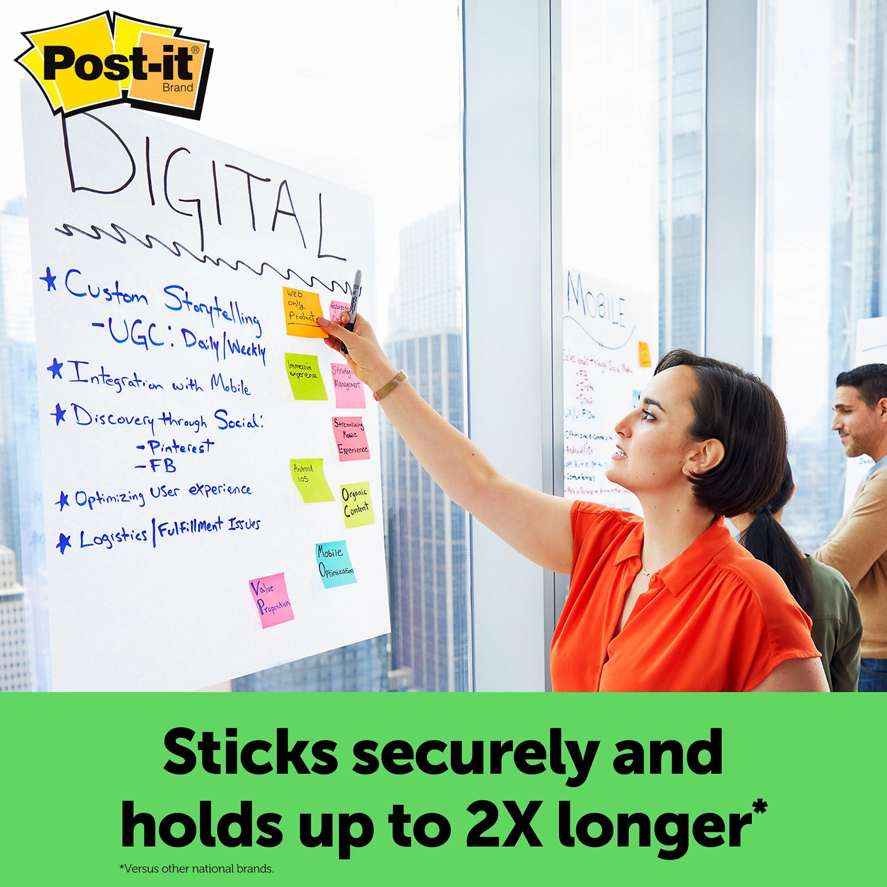 Post-it Super Sticky Wall Easel Pad, 25