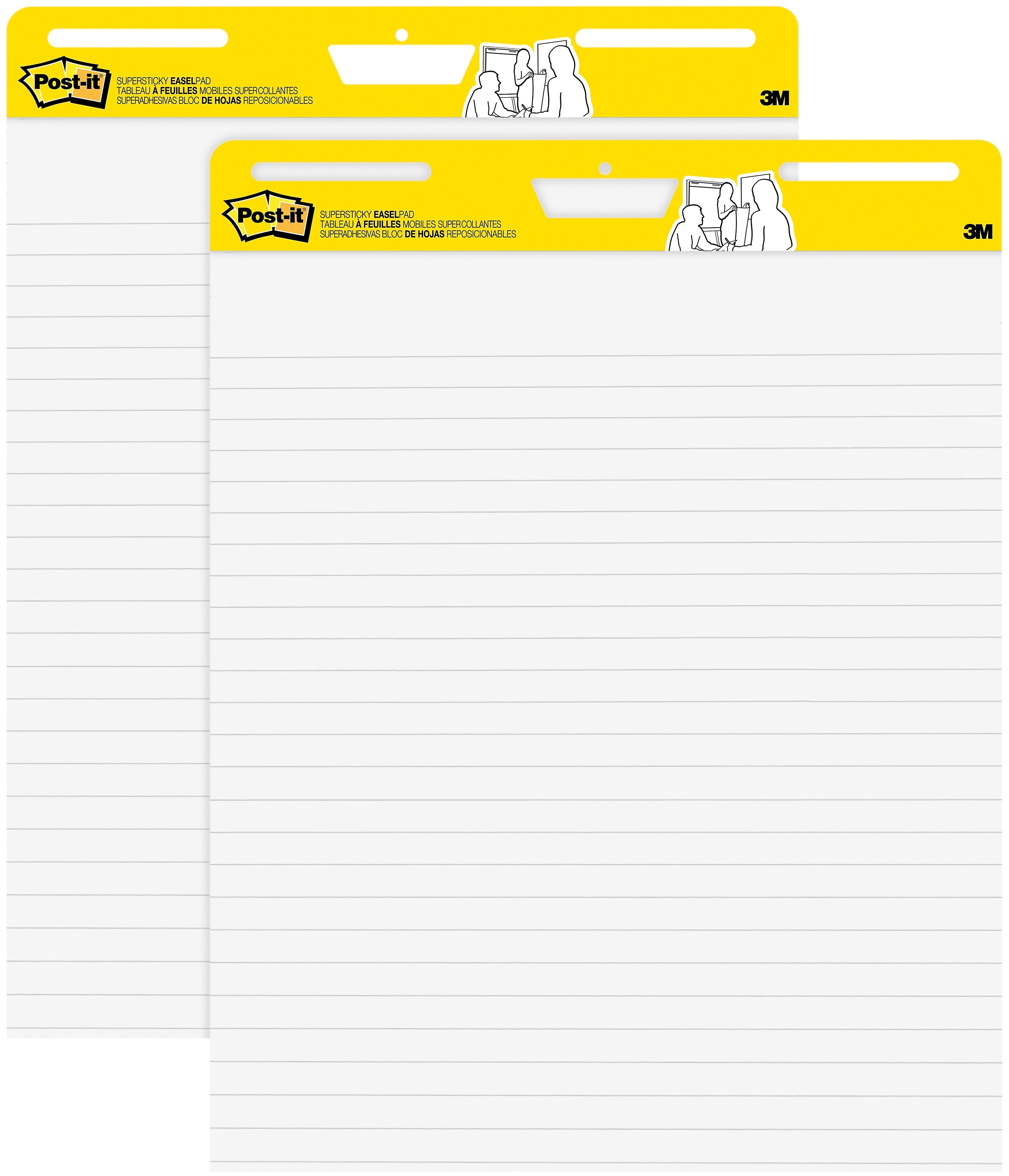 Post-it Super Sticky Wall Easel Pad, 25