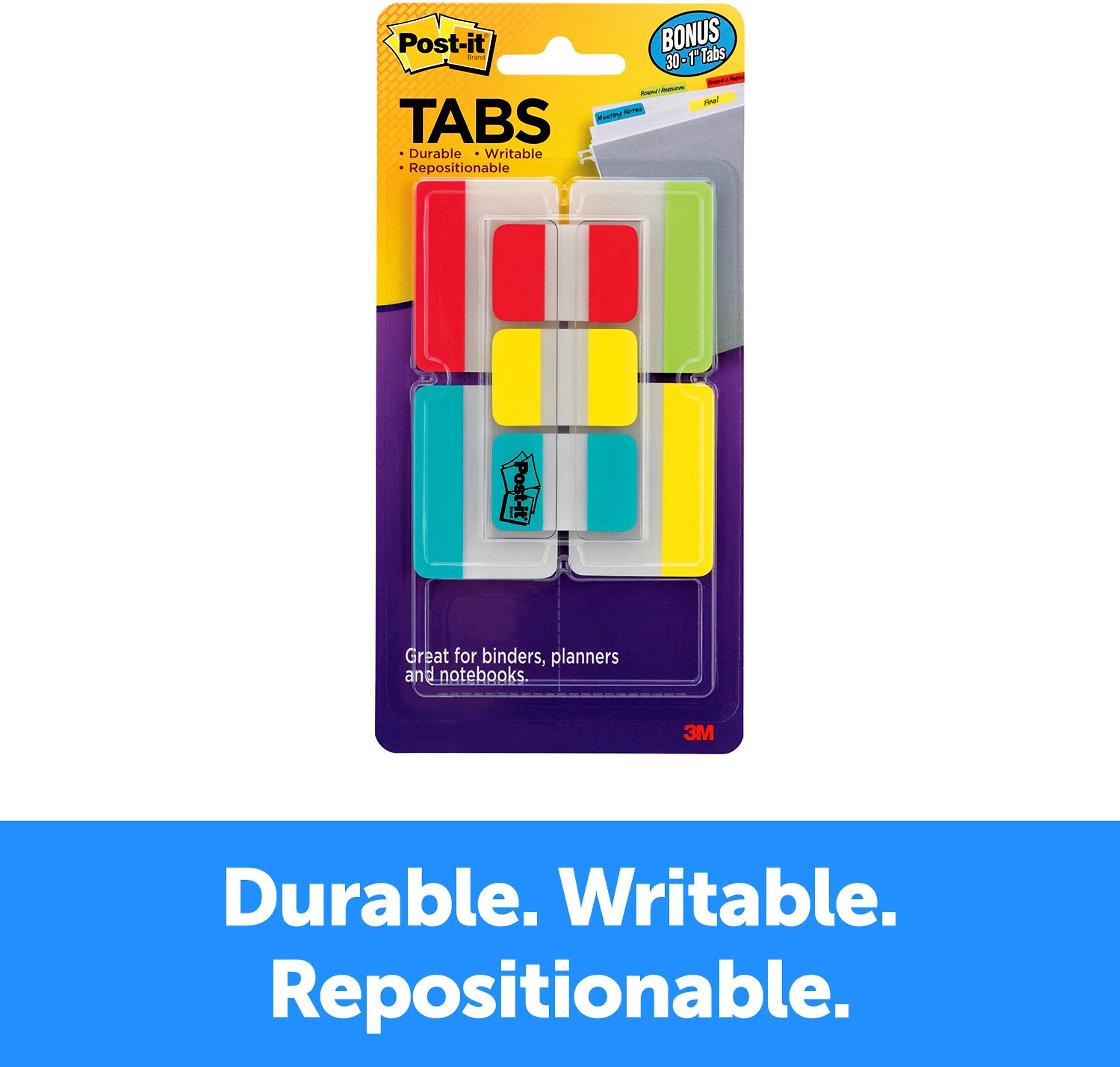 Post-it® Tabs Value Pack, 1