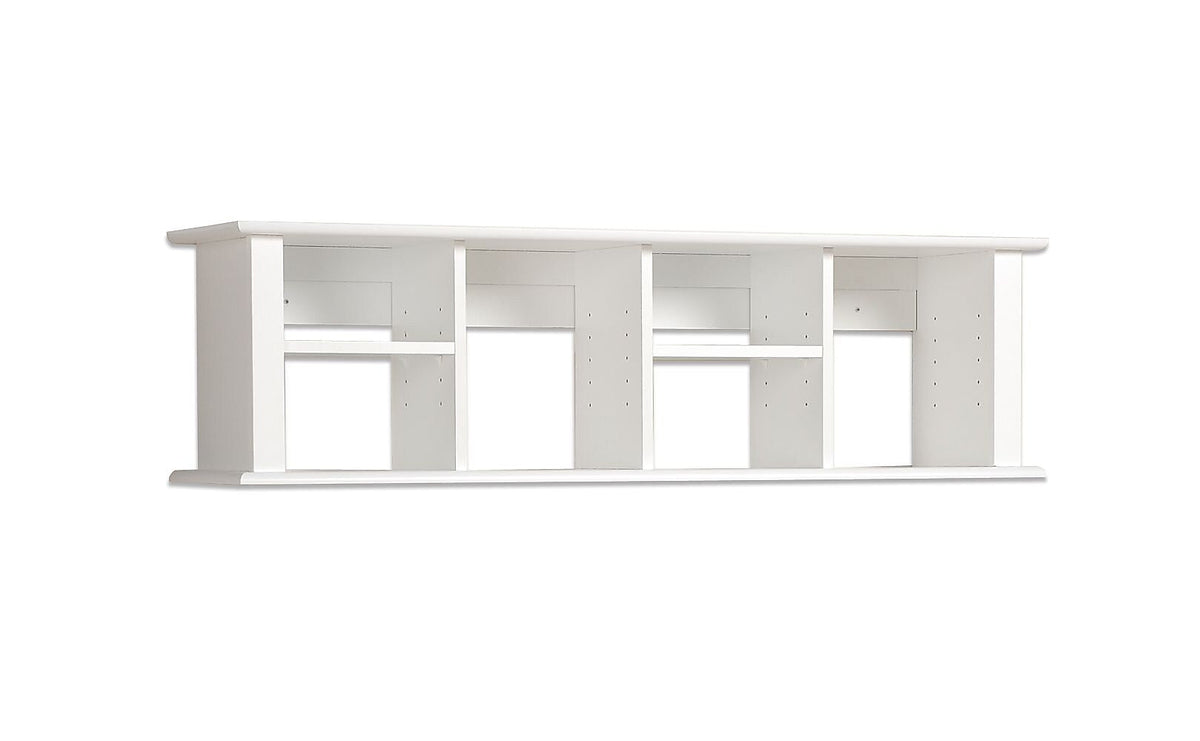 Prepac™ Wall Mounted Desk Hutch, 48" x 11.5", White