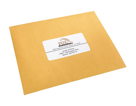 PRES-a-ply Laser/Inkjet Shipping Labels, 2" x 4", White, 10 Labels/Sheet, 100 Sheets/Box