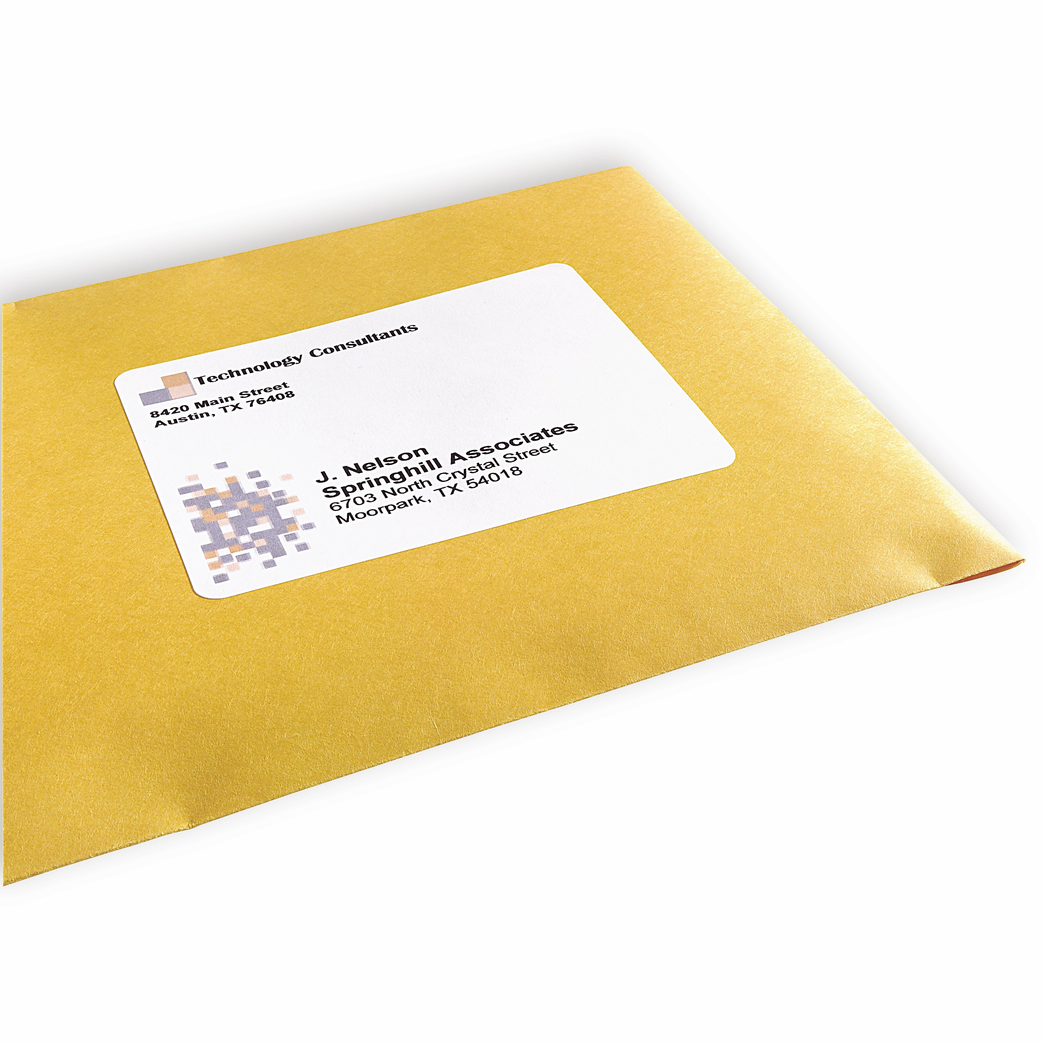 PRES-a-ply Laser/Inkjet Shipping Labels, 3-1/3