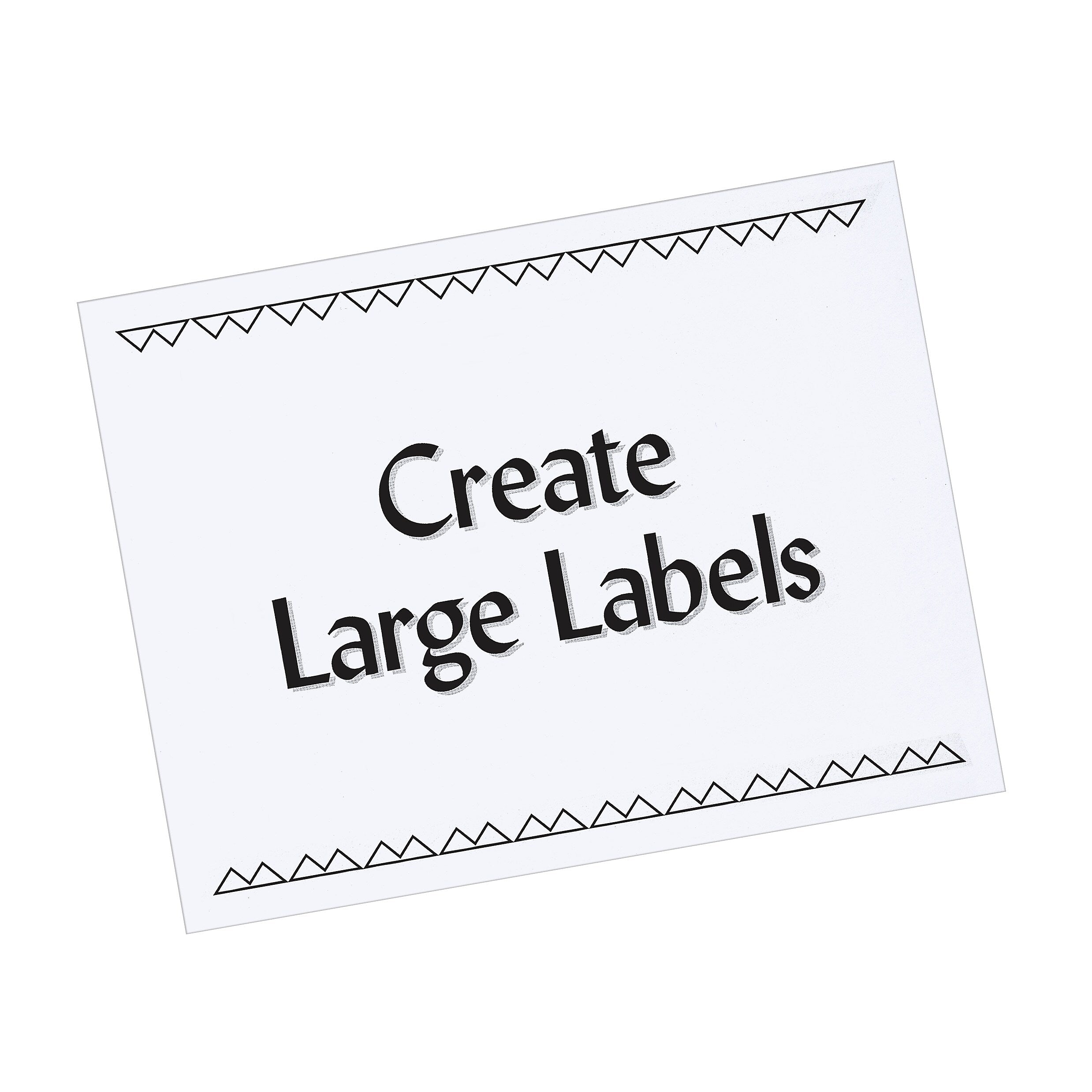 PRES-a-ply Laser/Inkjet Shipping Labels, 8-1/2