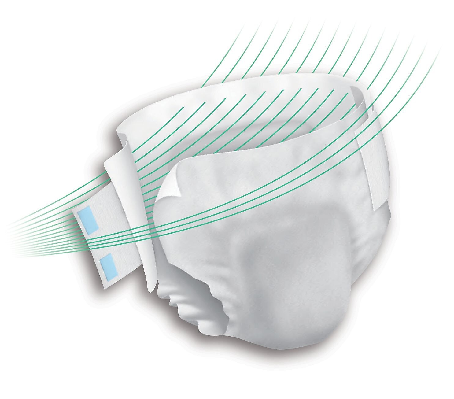 Prevail Per-Fit 360 Briefs, Maximum Plus Absorbency, Size 1, 80/Carton